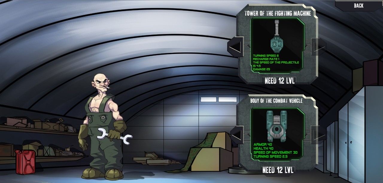 Super tanks RPG screenshot 3