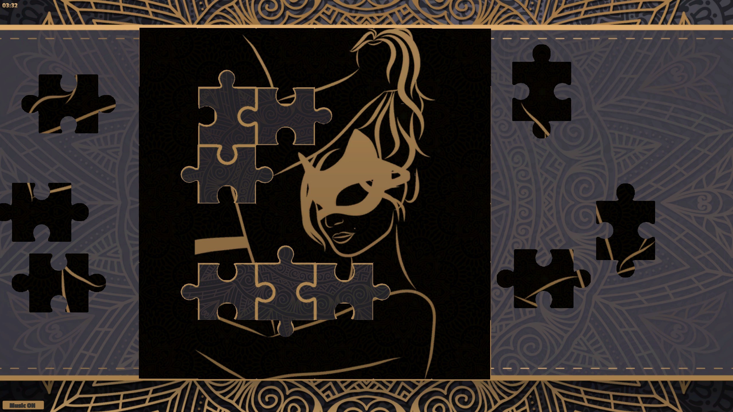 LineArt Jigsaw Puzzle - Erotica 2 screenshot 2