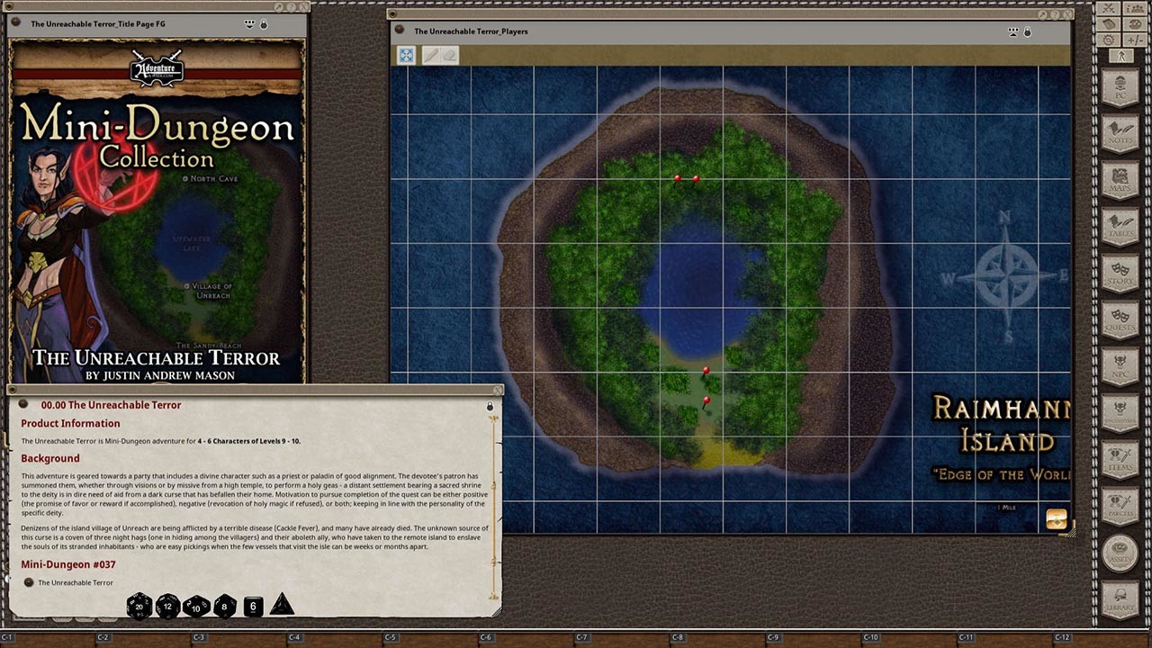 Fantasy Grounds - Mini-Dungeons Bundle #036-040 screenshot 5