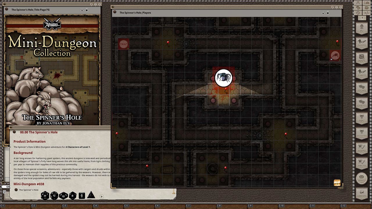 Fantasy Grounds - Mini-Dungeons Bundle #036-040 screenshot 4