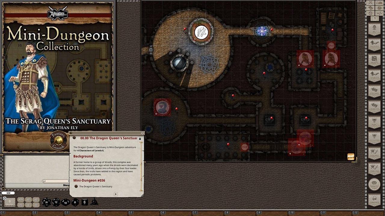 Fantasy Grounds - Mini-Dungeons Bundle #036-040 screenshot 2