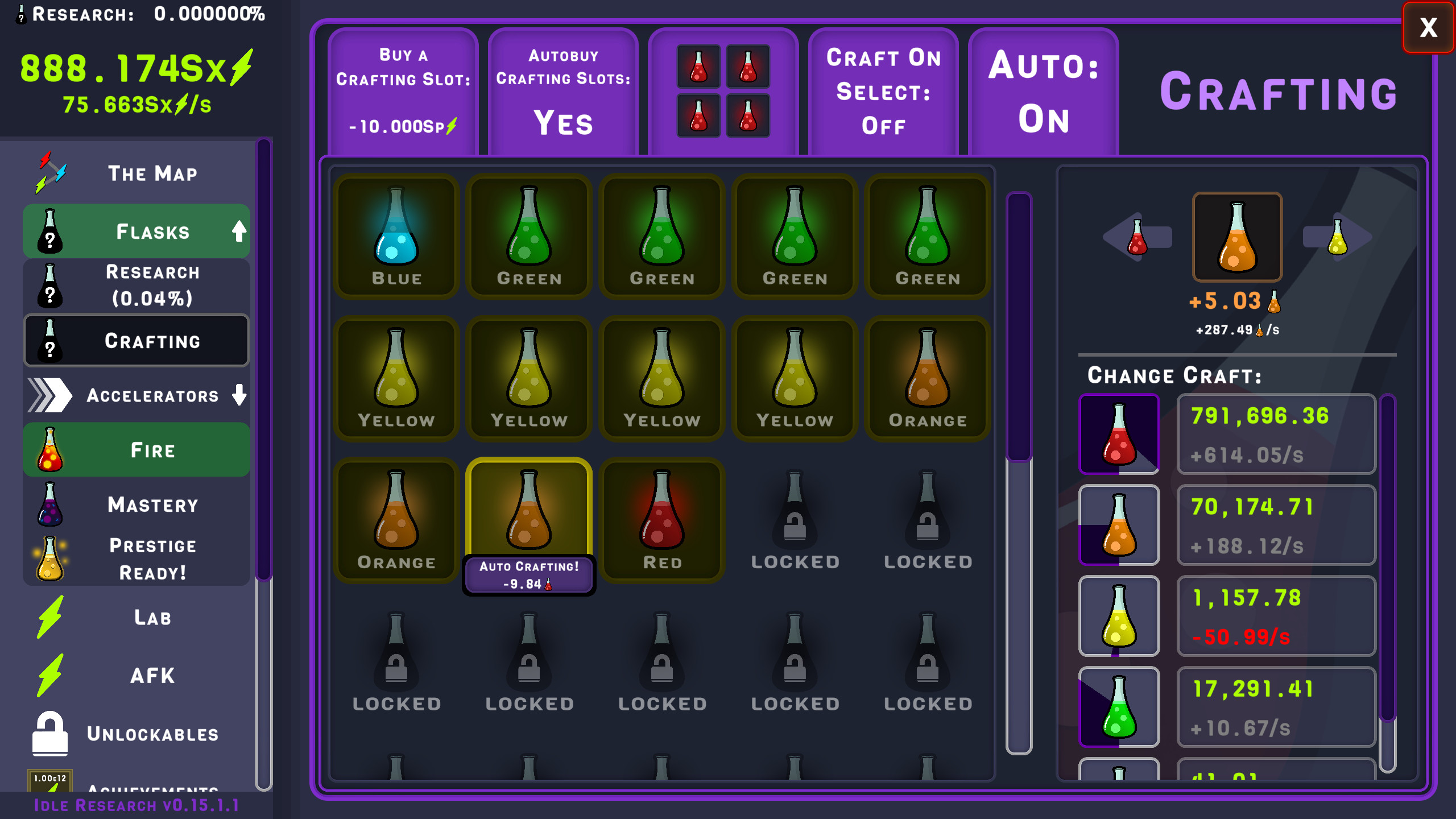 Idle Research screenshot 2