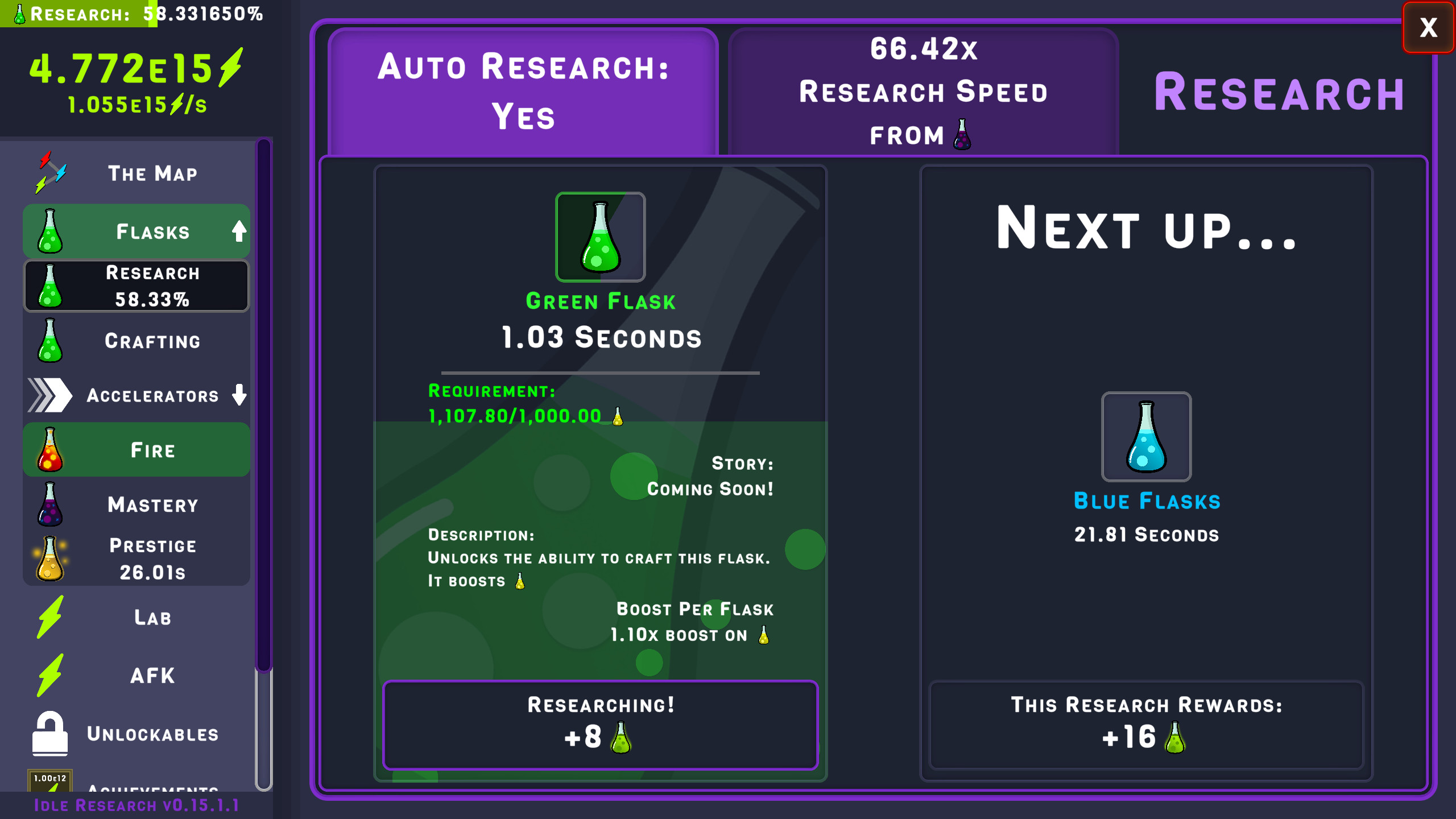 Idle Research screenshot 1