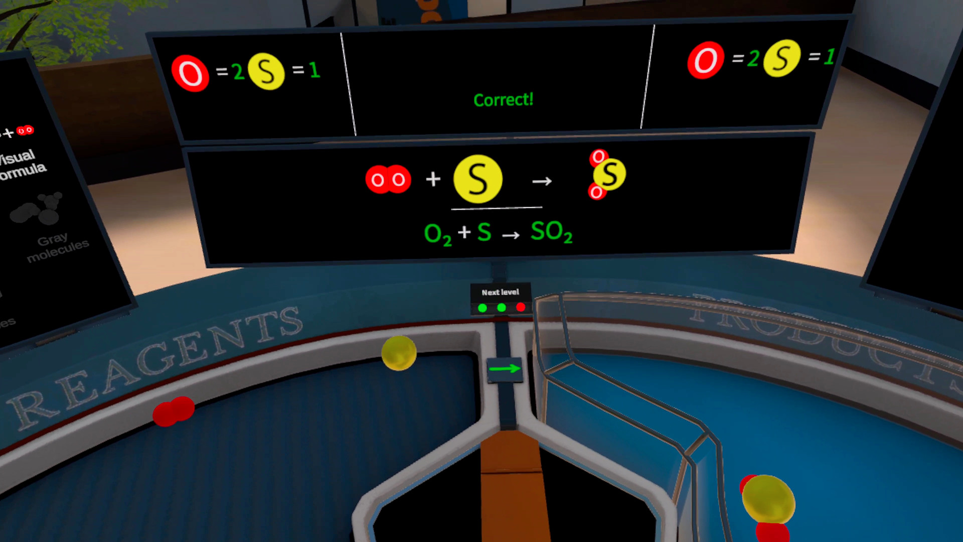 Futuclass - Reaction Balancing I screenshot 6