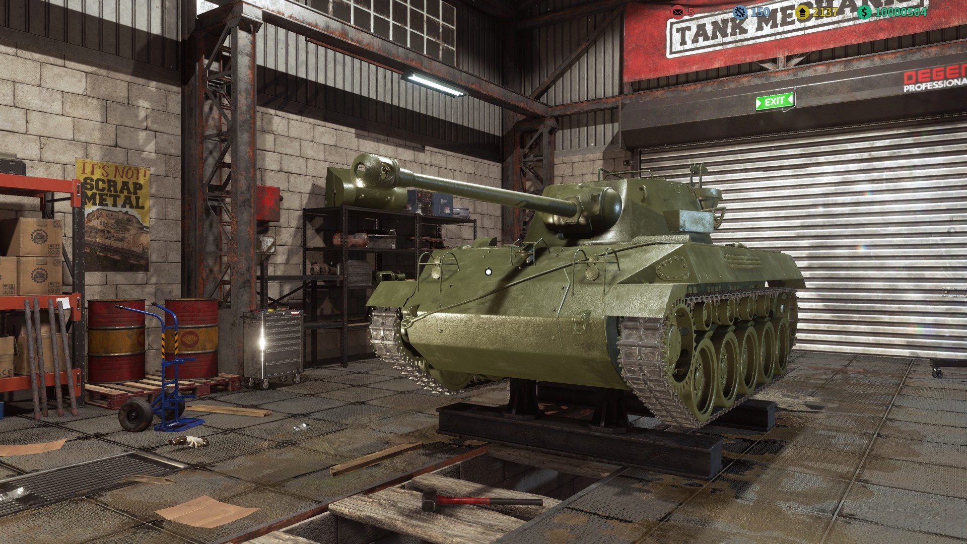 Tank Mechanic Simulator - First Supply DLC screenshot 11