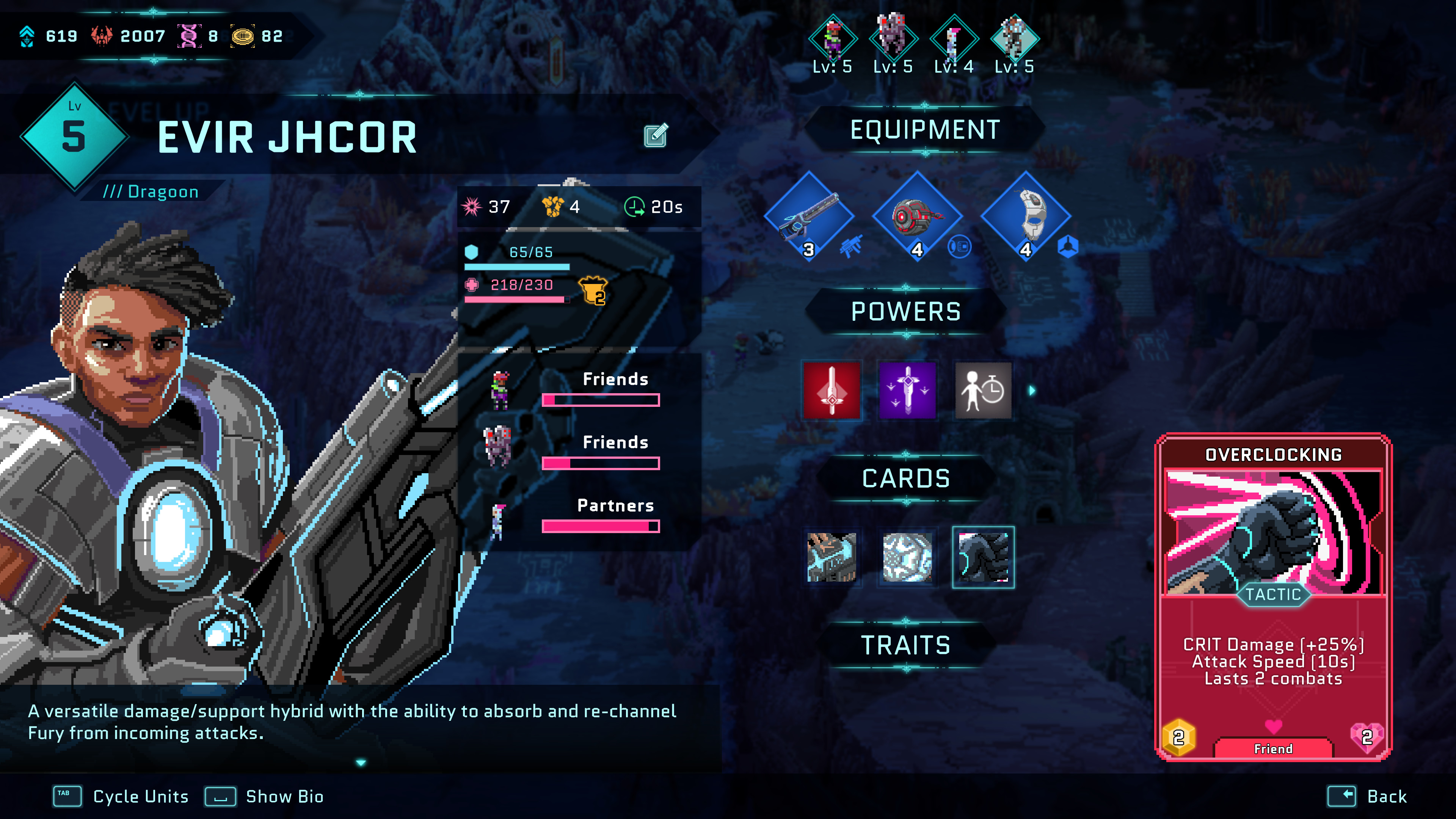 Star Renegades: Enter the Dragoon screenshot 1