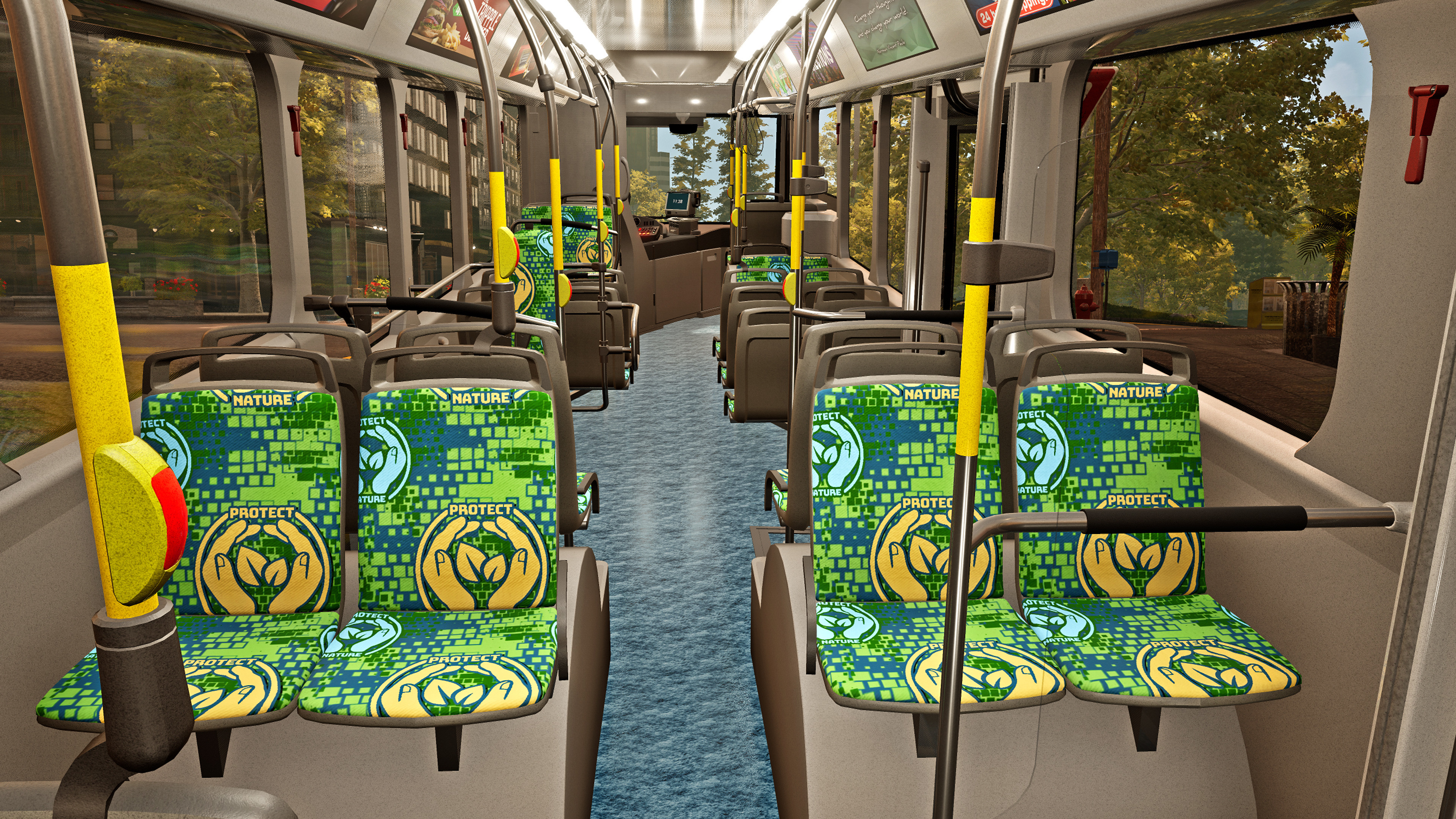 Bus Simulator 21 Next Stop - Protect Nature Interior Pack screenshot 3