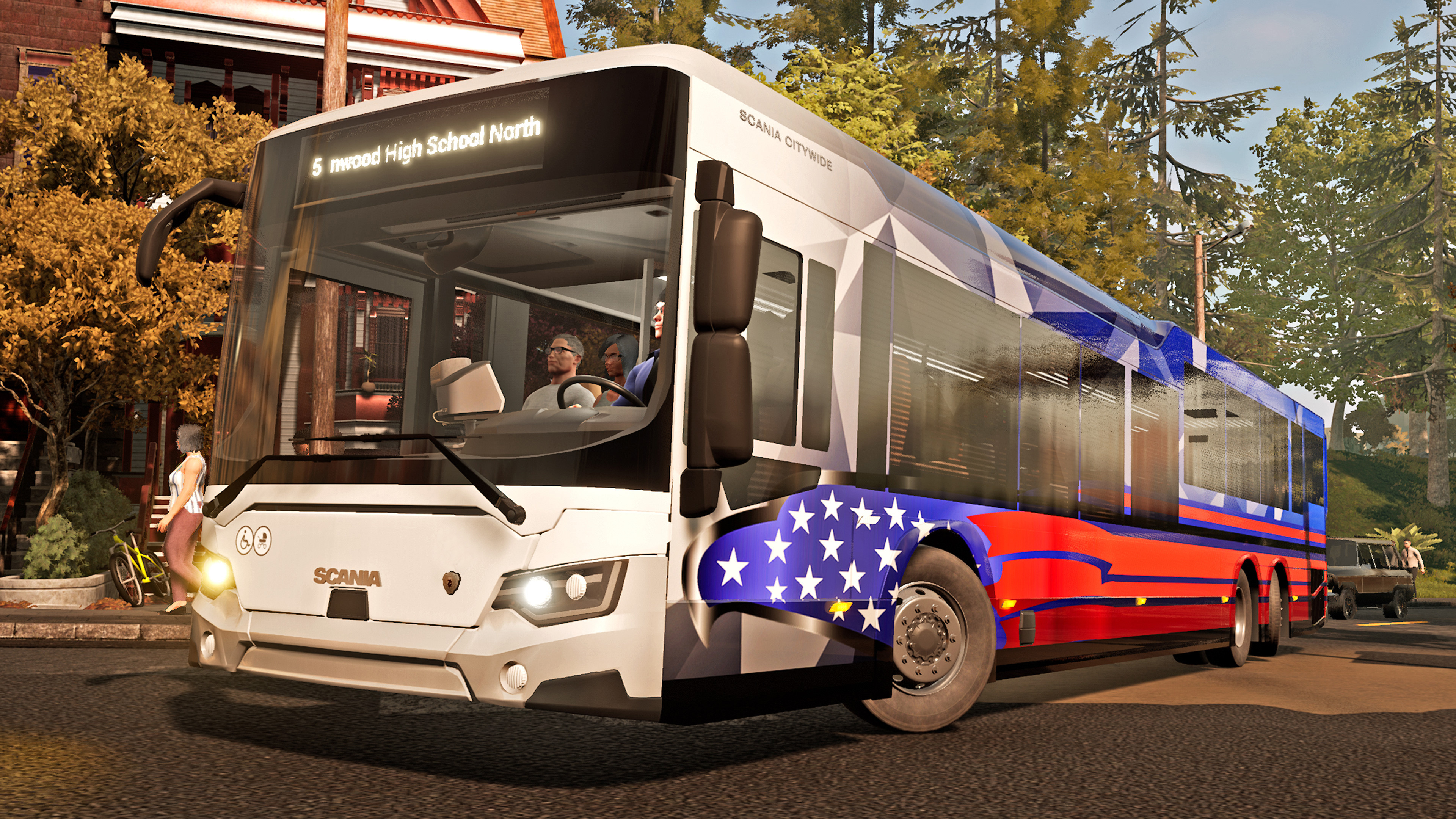 Bus Simulator 21 Next Stop - USA Skin Pack screenshot 8