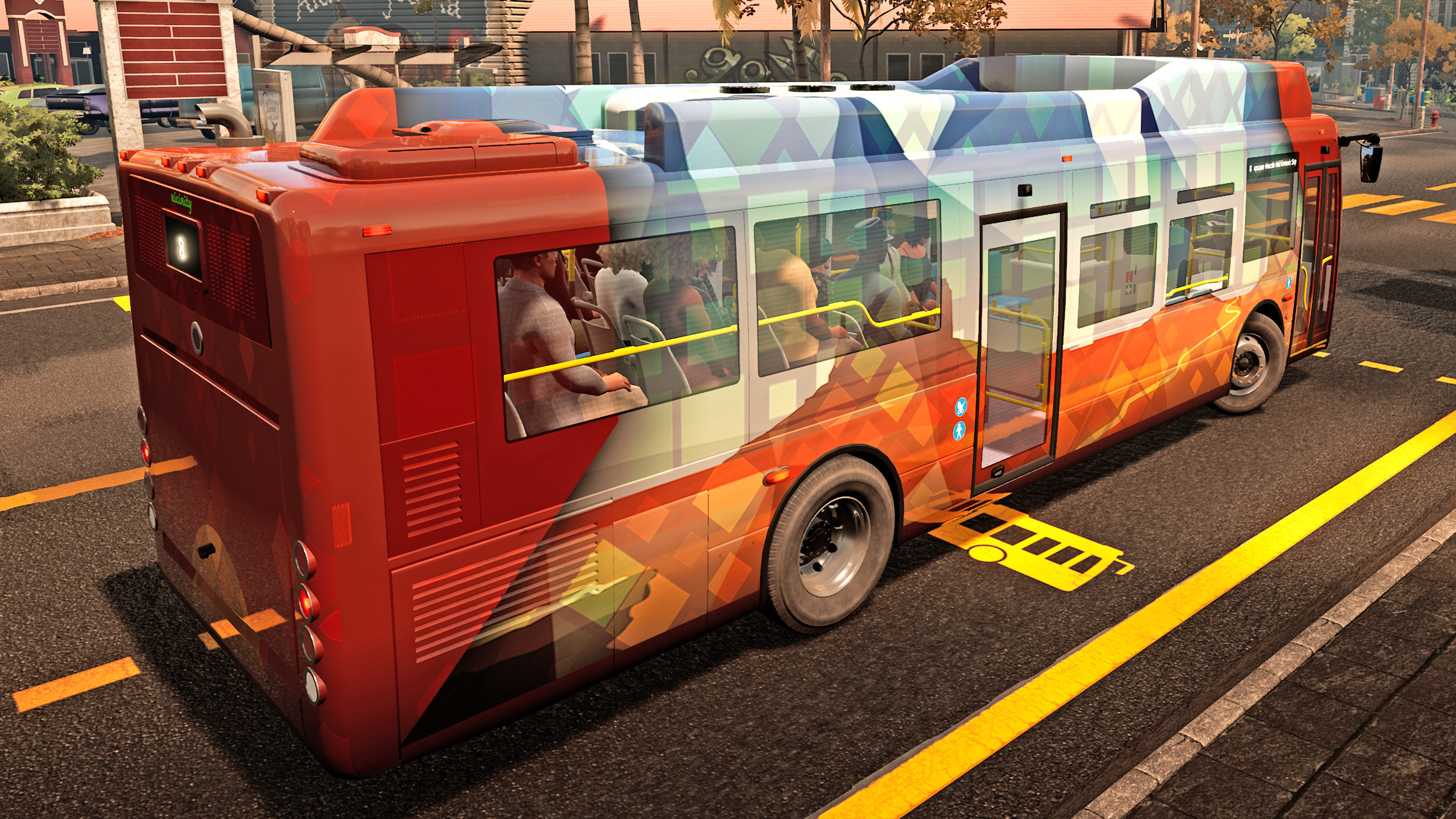 Bus Simulator 21 Next Stop - USA Skin Pack screenshot 2