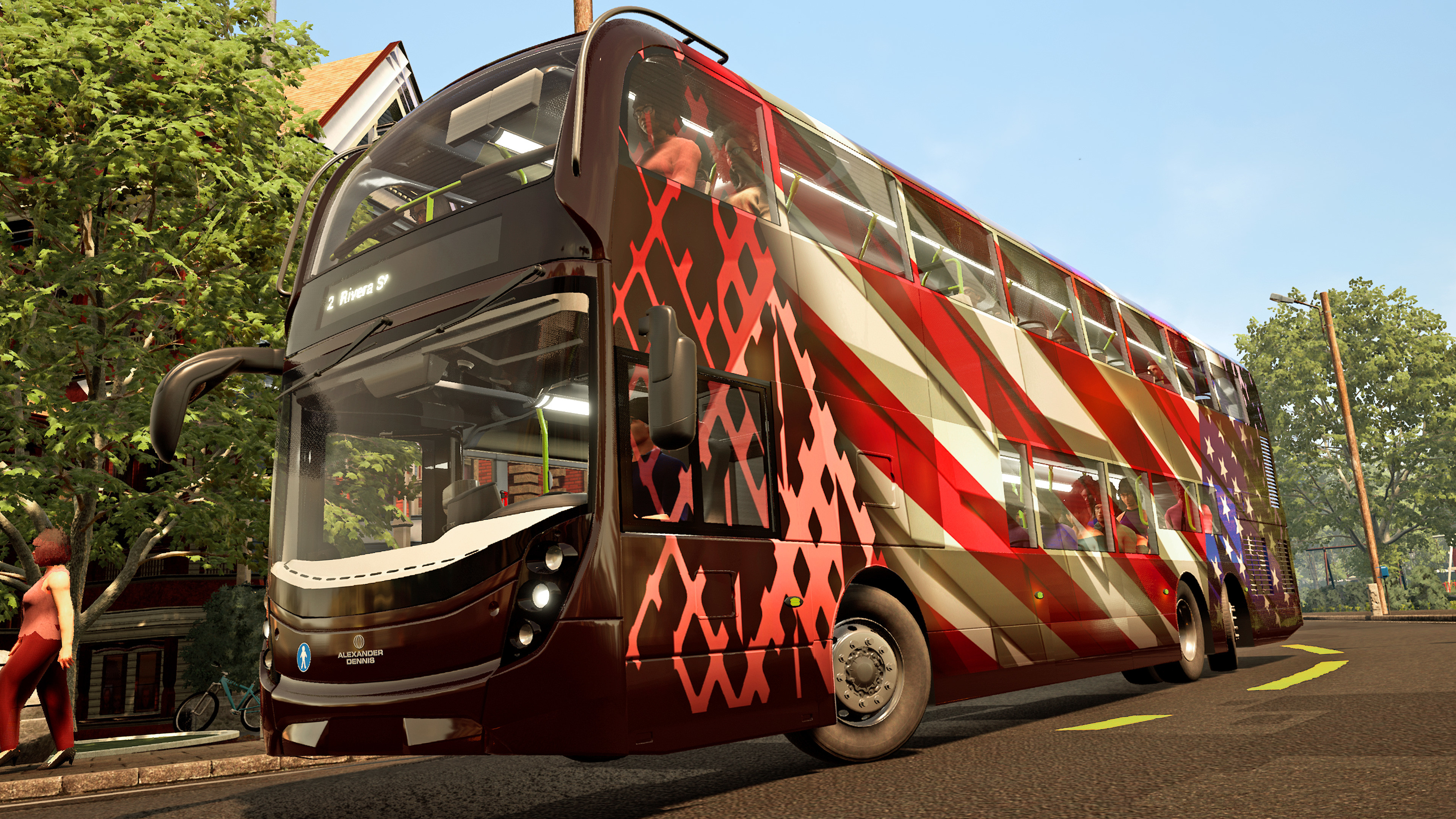 Bus Simulator 21 Next Stop - USA Skin Pack screenshot 6