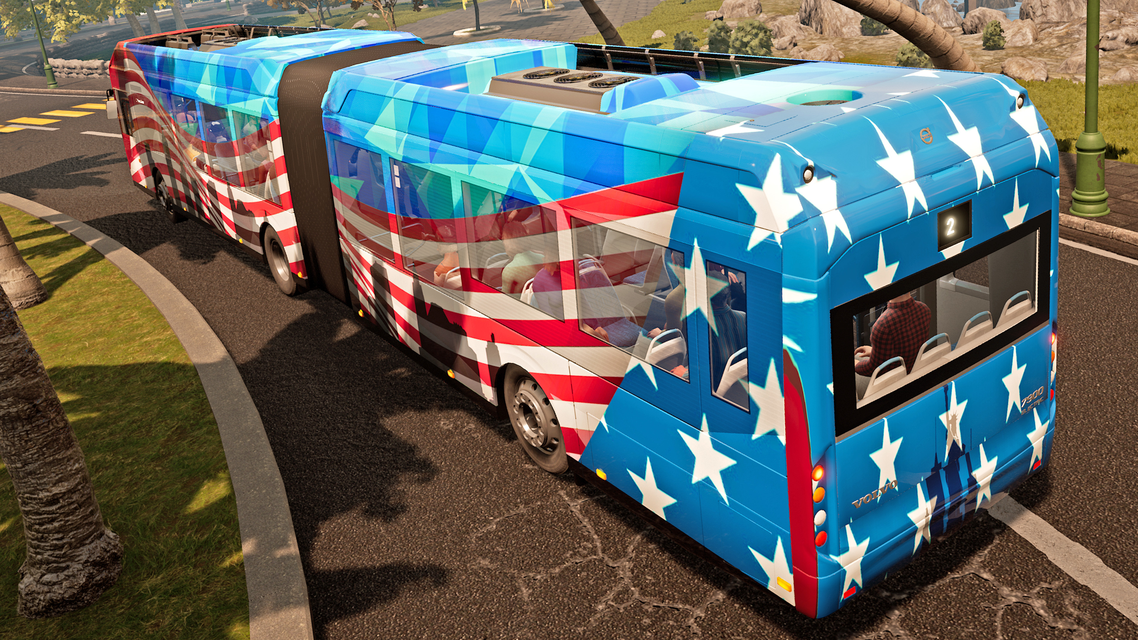 Bus Simulator 21 Next Stop - USA Skin Pack screenshot 4