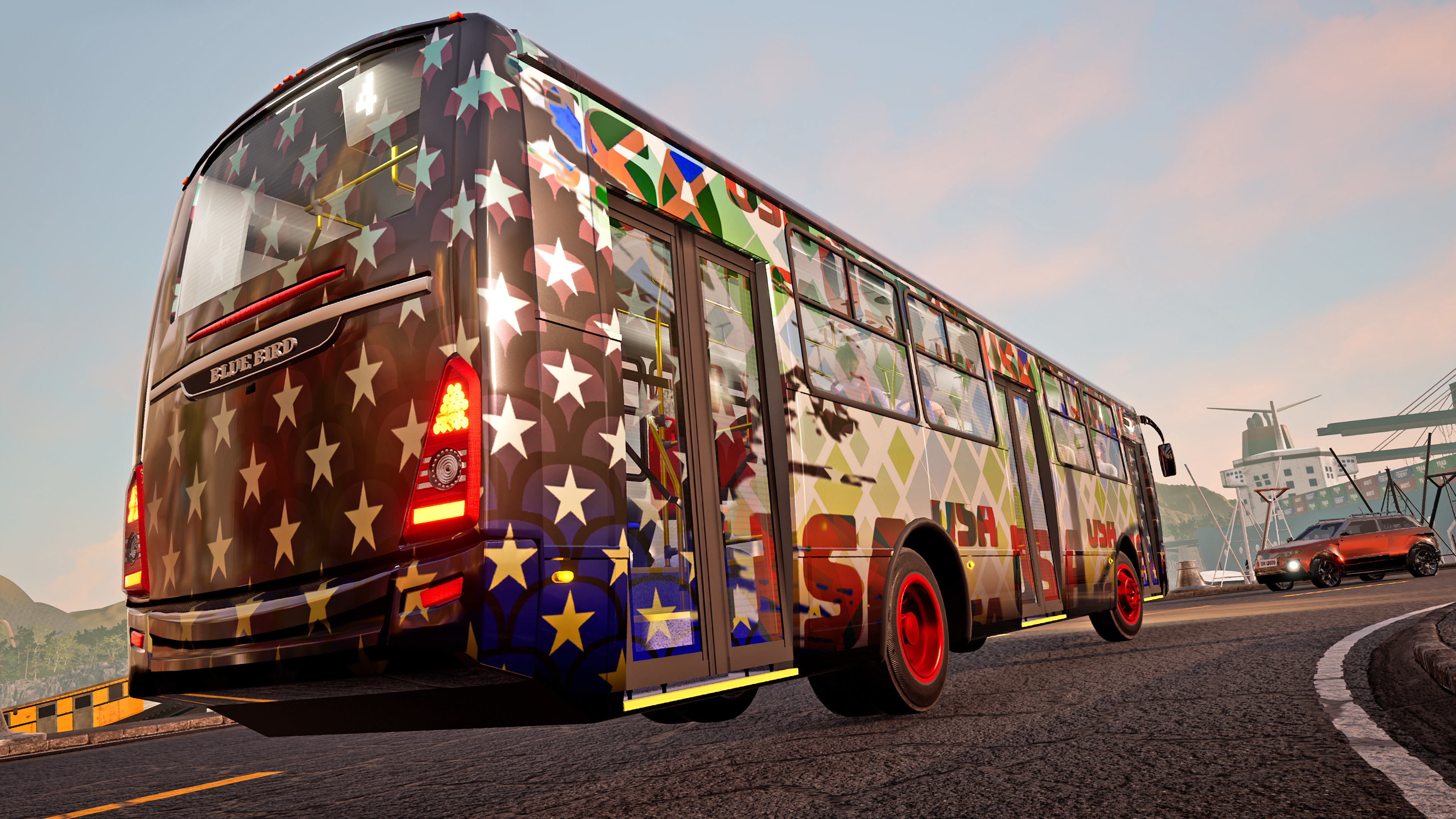 Bus Simulator 21 Next Stop - USA Skin Pack screenshot 1