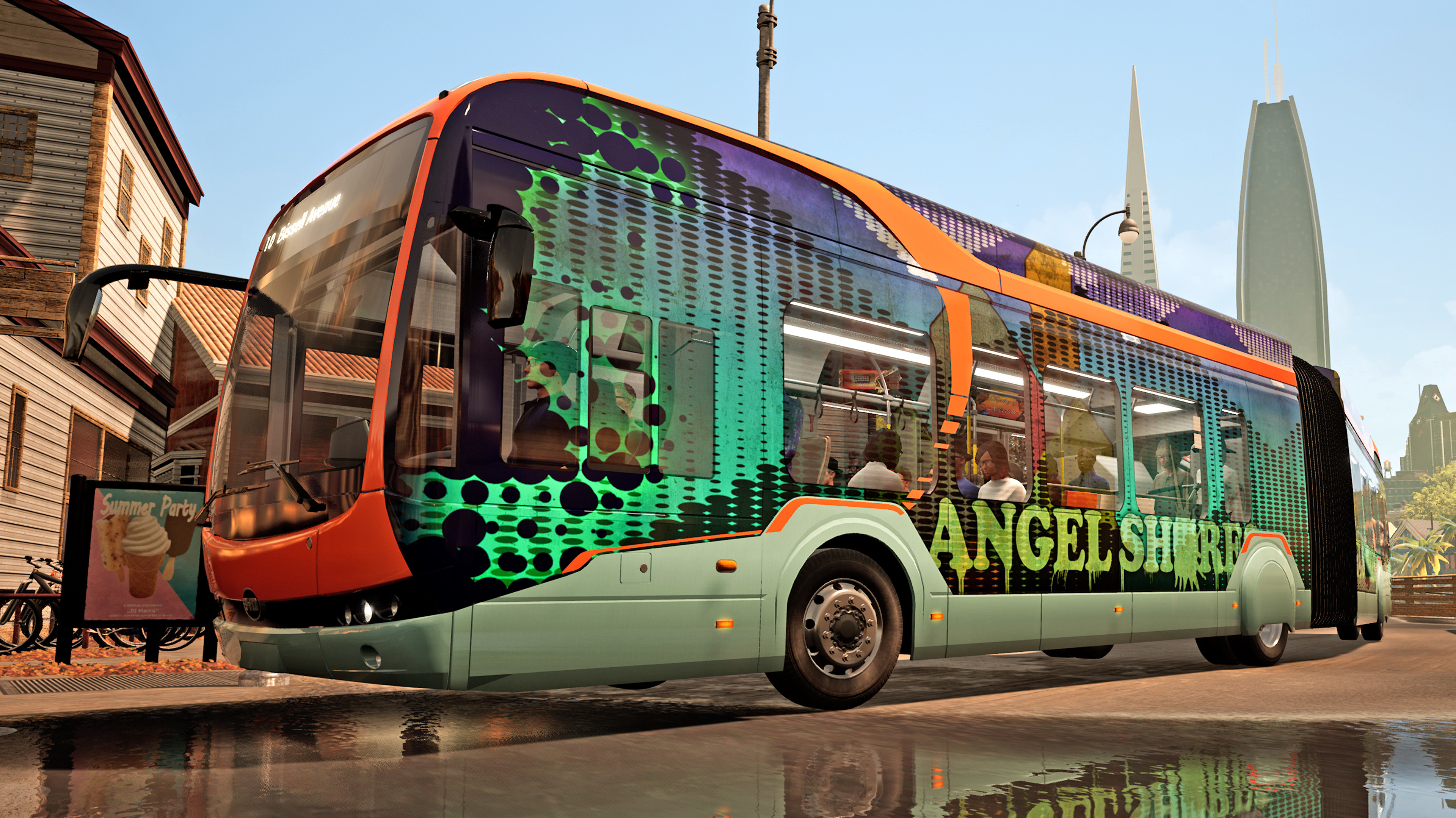 Bus Simulator 21 Next Stop - Angel Shores Insider Skin Pack screenshot 4