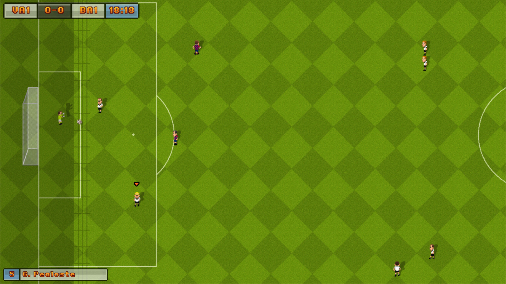 16-Bit Soccer screenshot 1