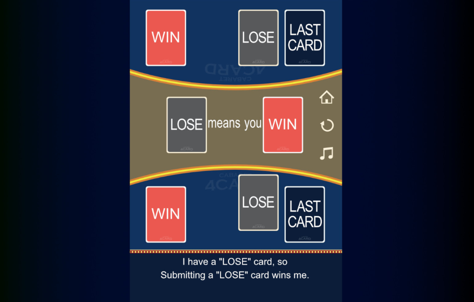 CABARET 4 CARD screenshot 5