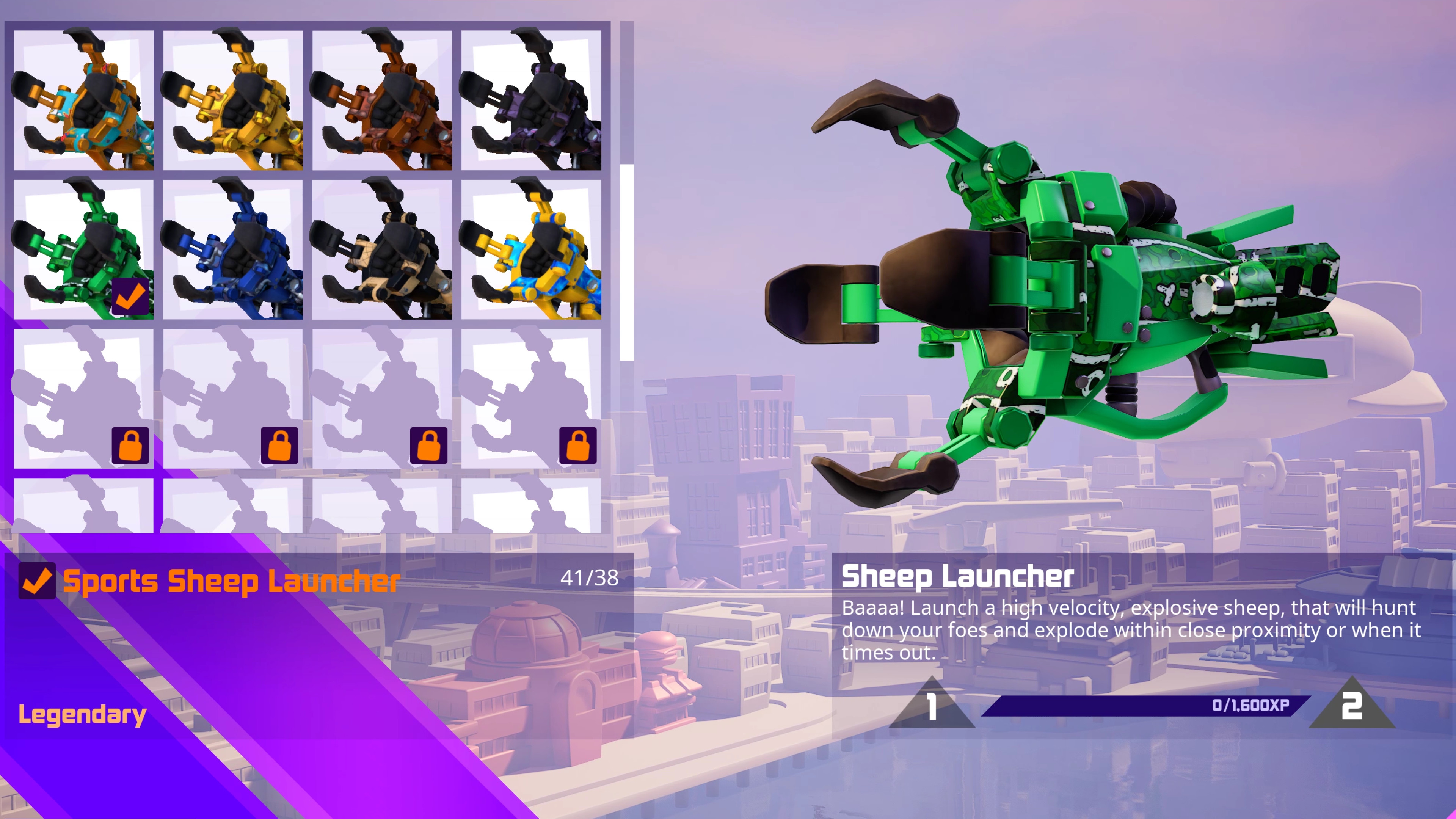 Worms Rumble - Armageddon Weapon Skin Pack screenshot 2