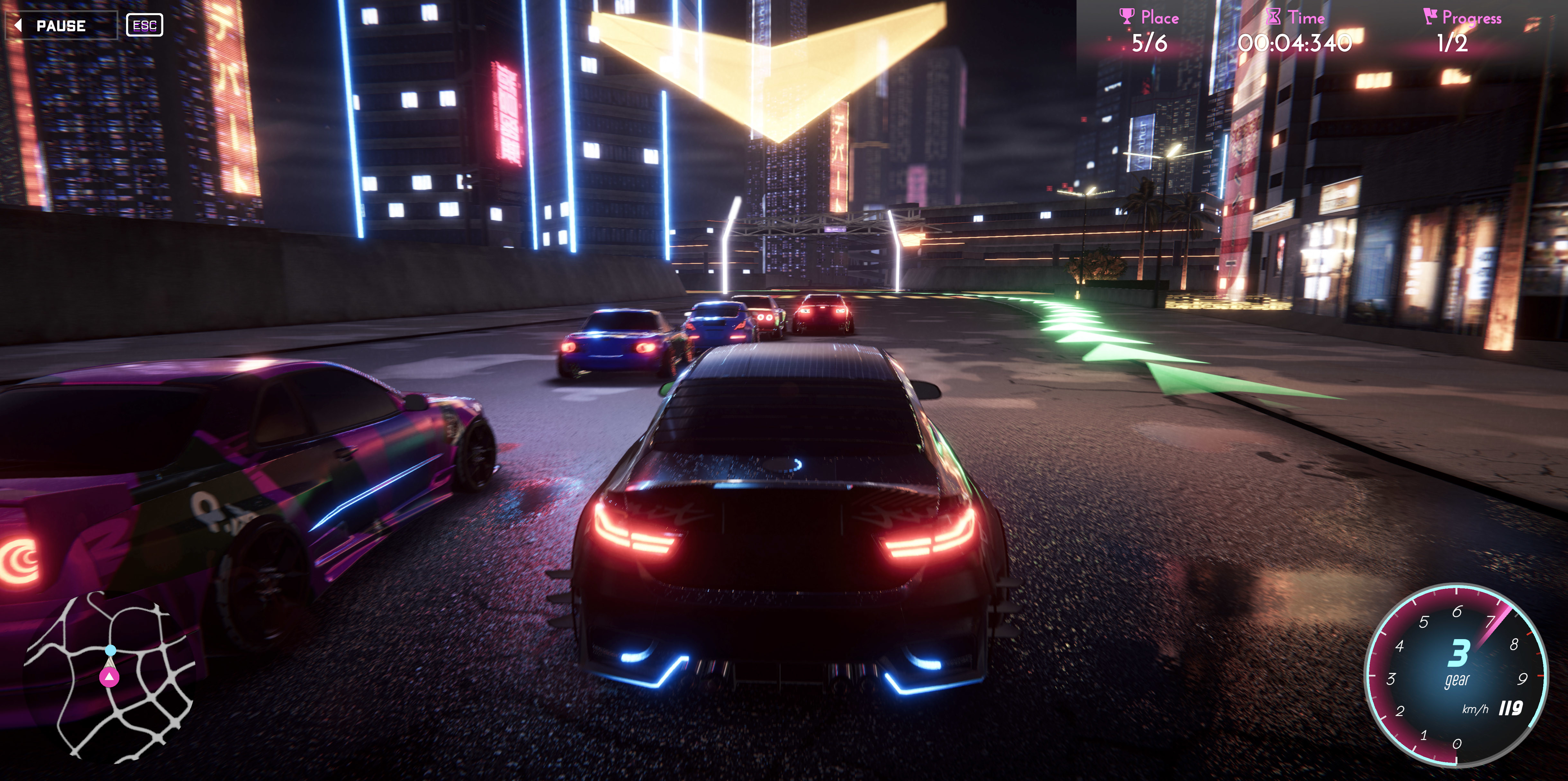CrashMetal Cyberpunk screenshot 4
