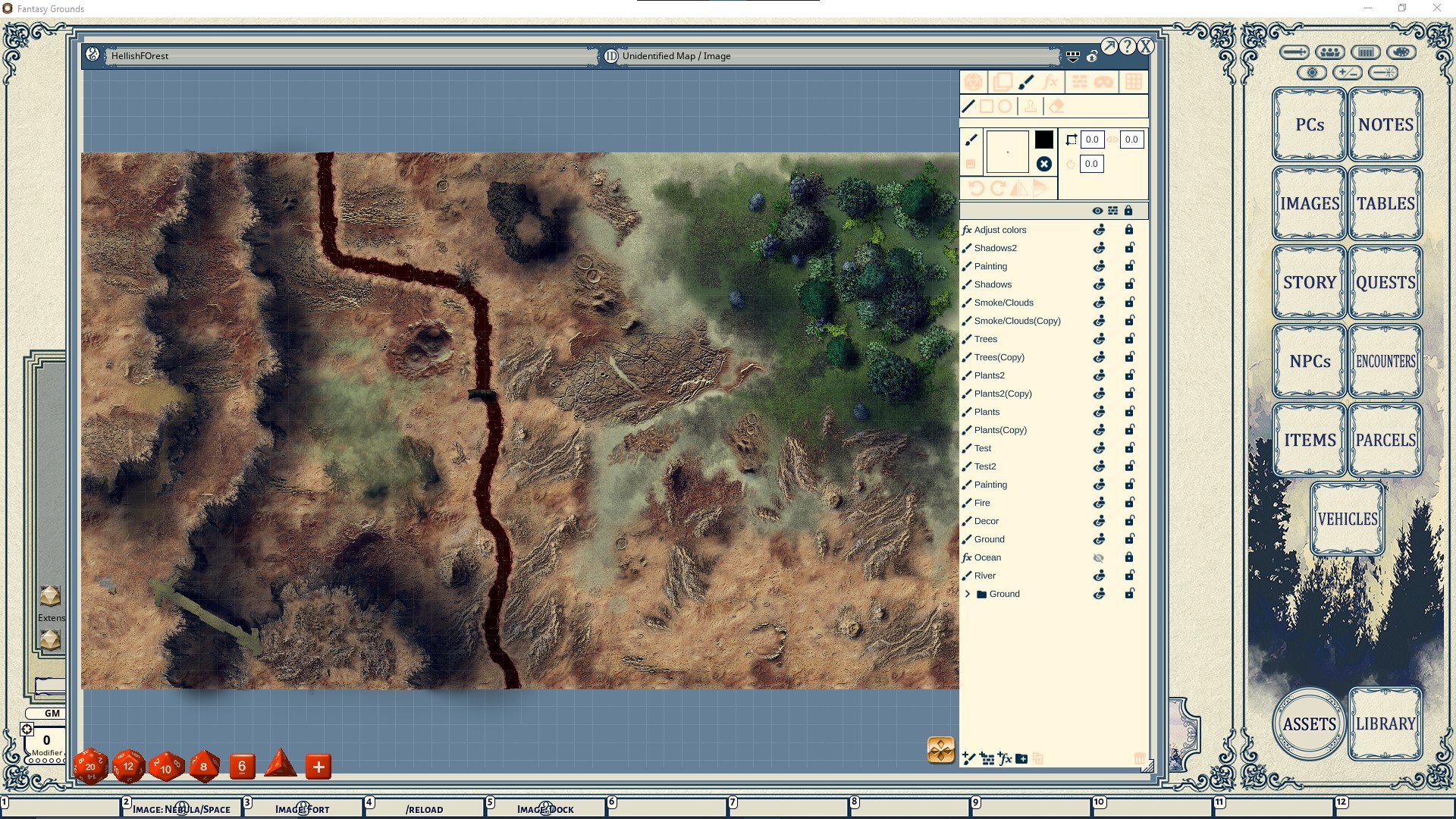 Fantasy Grounds - FG Theme - Winter screenshot 4