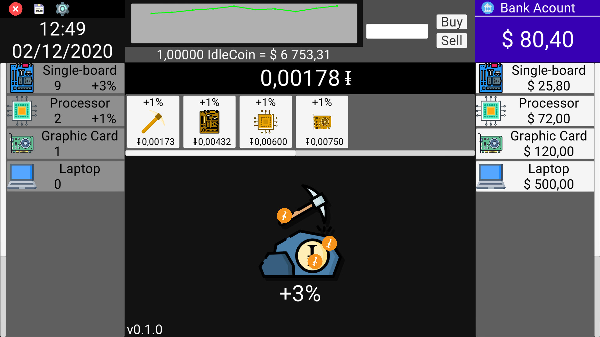 IdleCoin screenshot 3