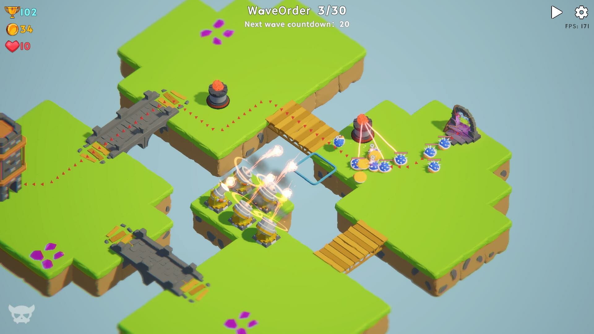 Cloud Castle screenshot 1