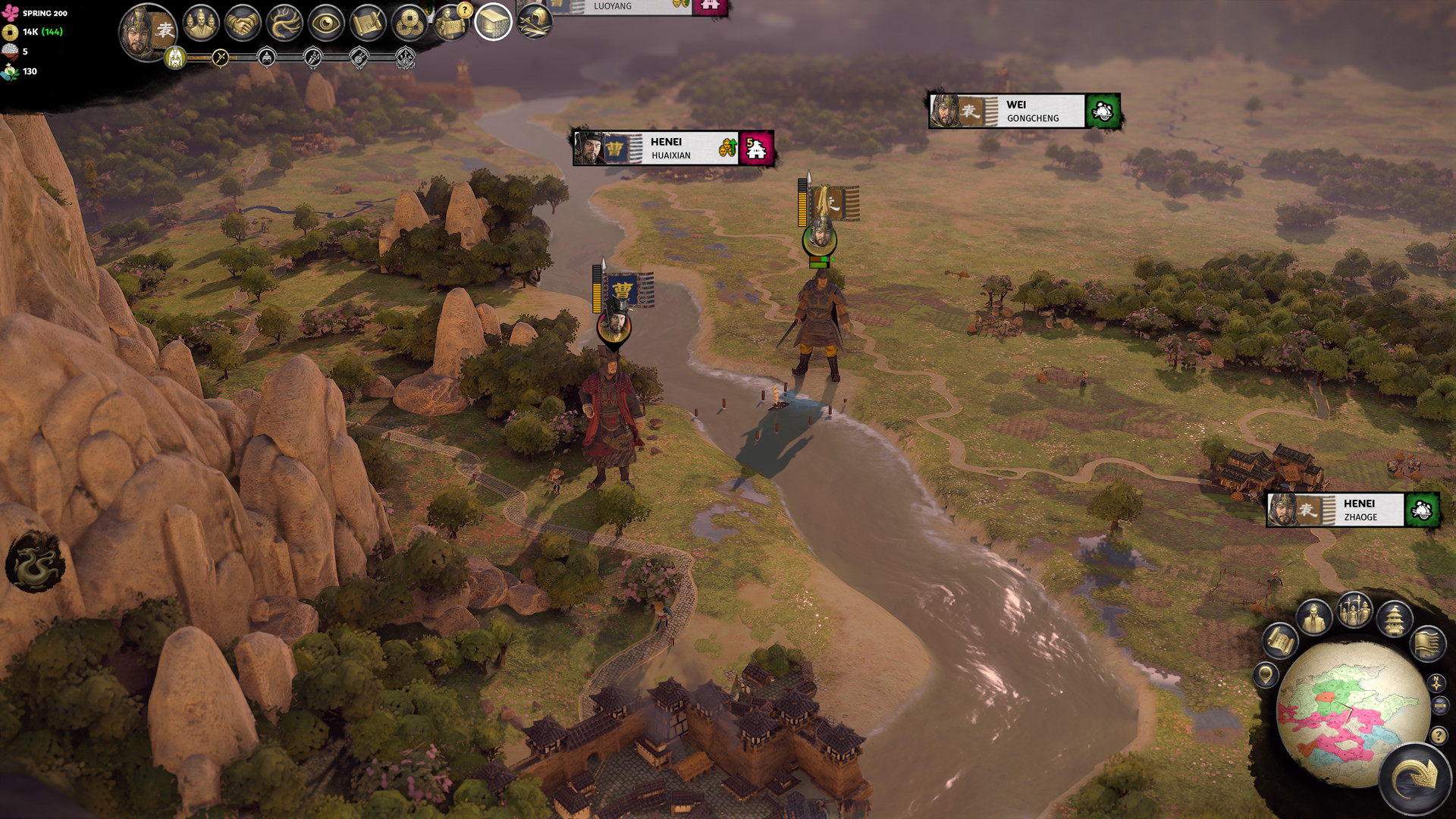 Total War: THREE KINGDOMS - Fates Divided screenshot 1
