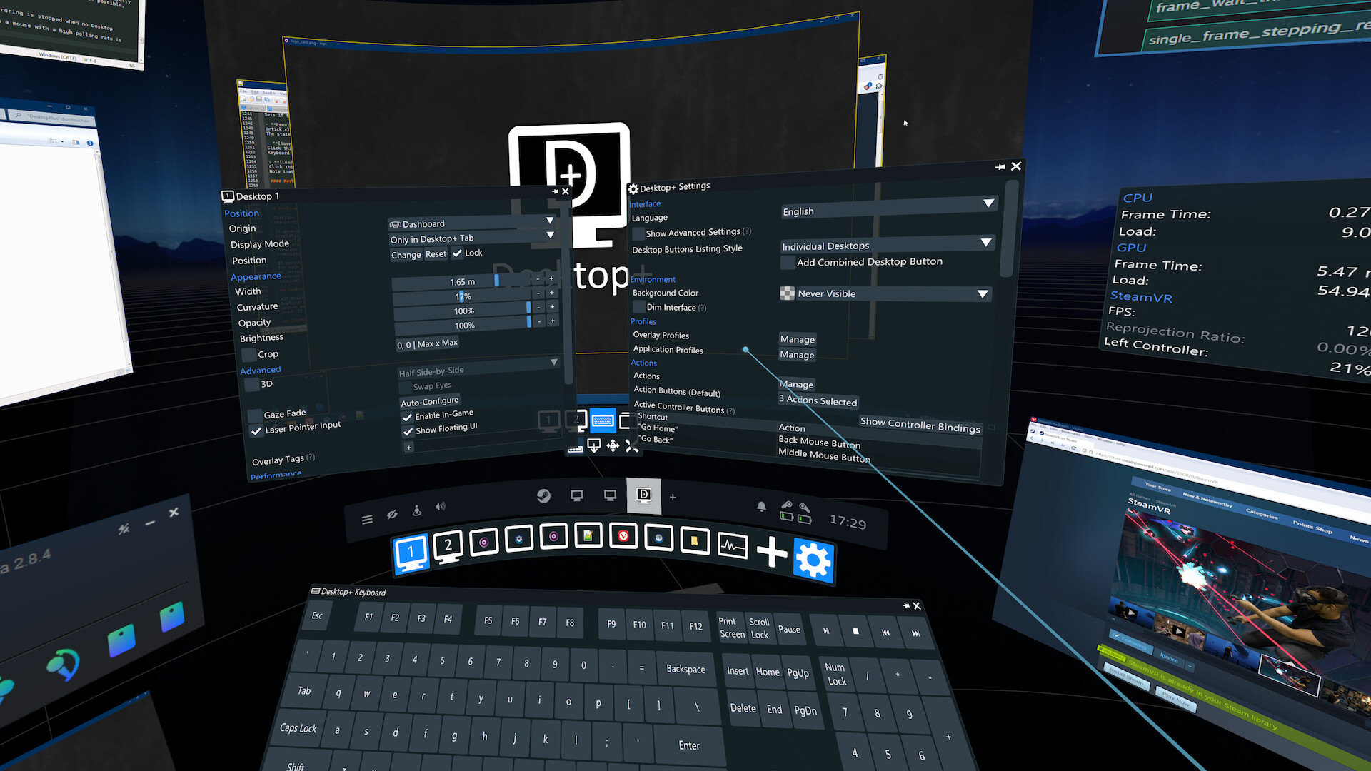 Desktop+ screenshot 1