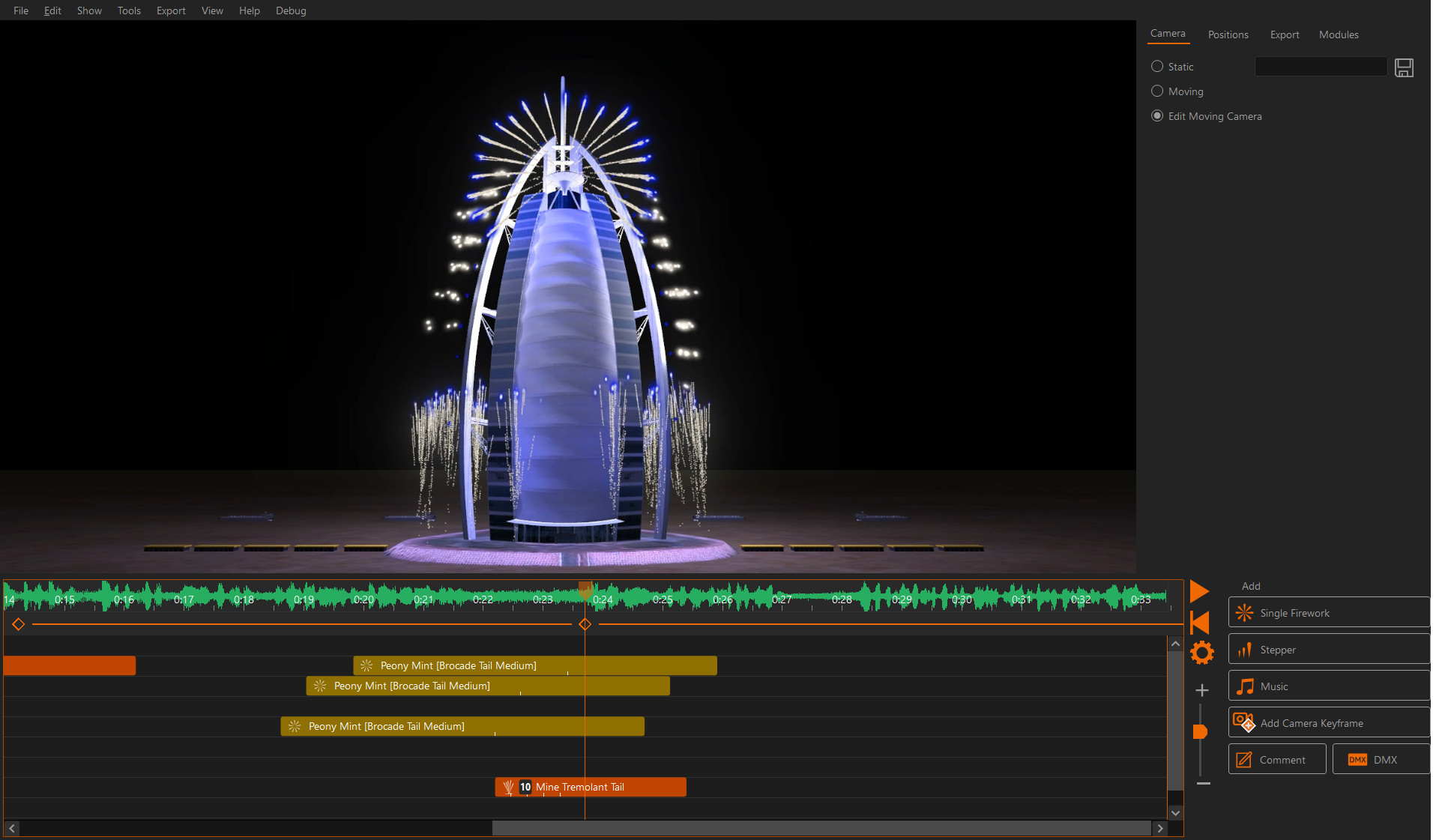 FWsim - Fireworks Display Simulator screenshot 7