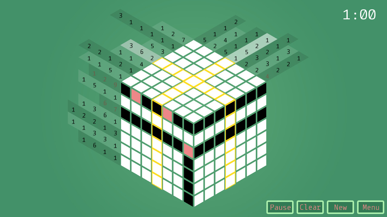 Isometric Nonogram screenshot 2