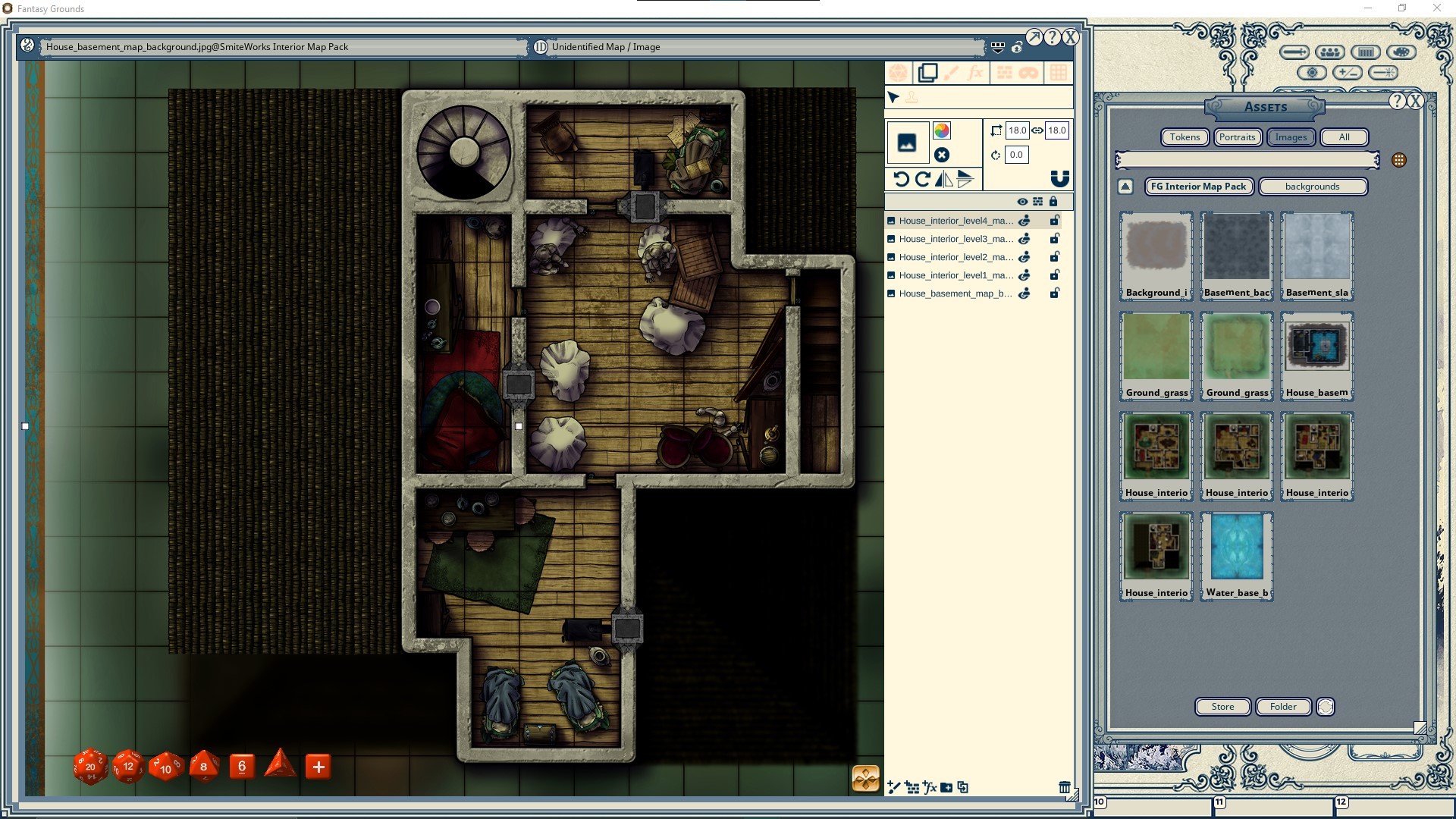 Fantasy Grounds - Interior Map Pack screenshot 2