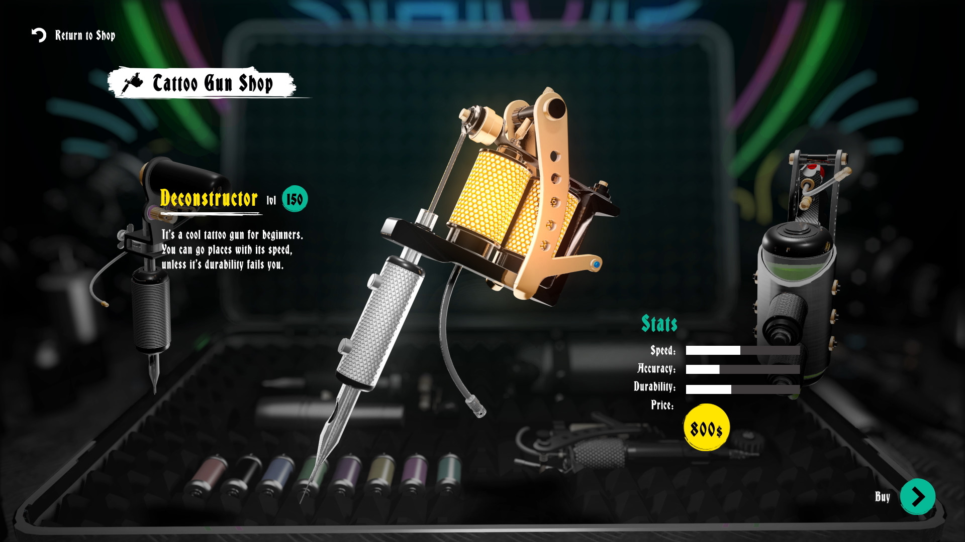Ink Studio: Tattoo Artist Simulator screenshot 6