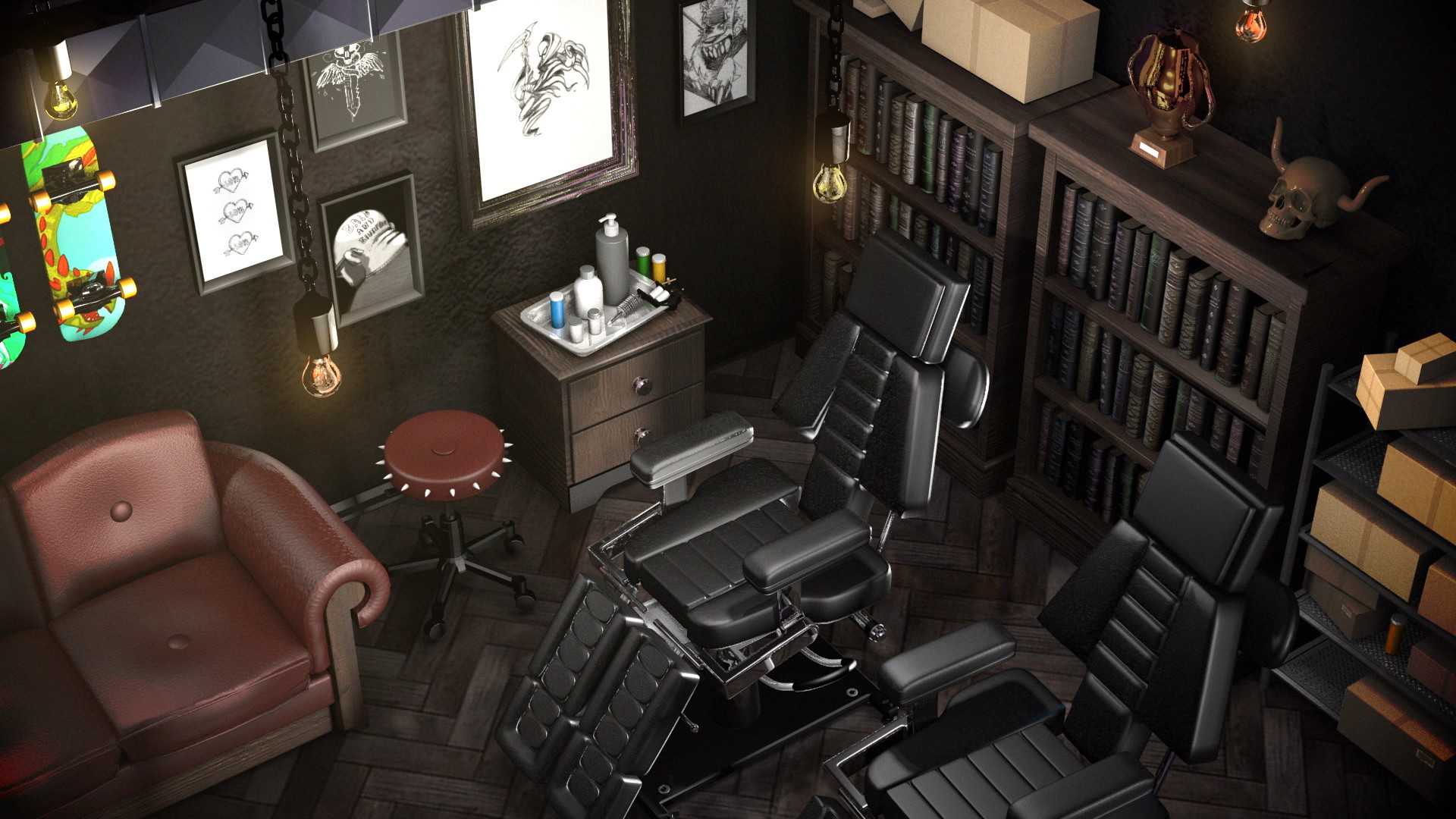 Ink Studio: Tattoo Artist Simulator screenshot 5