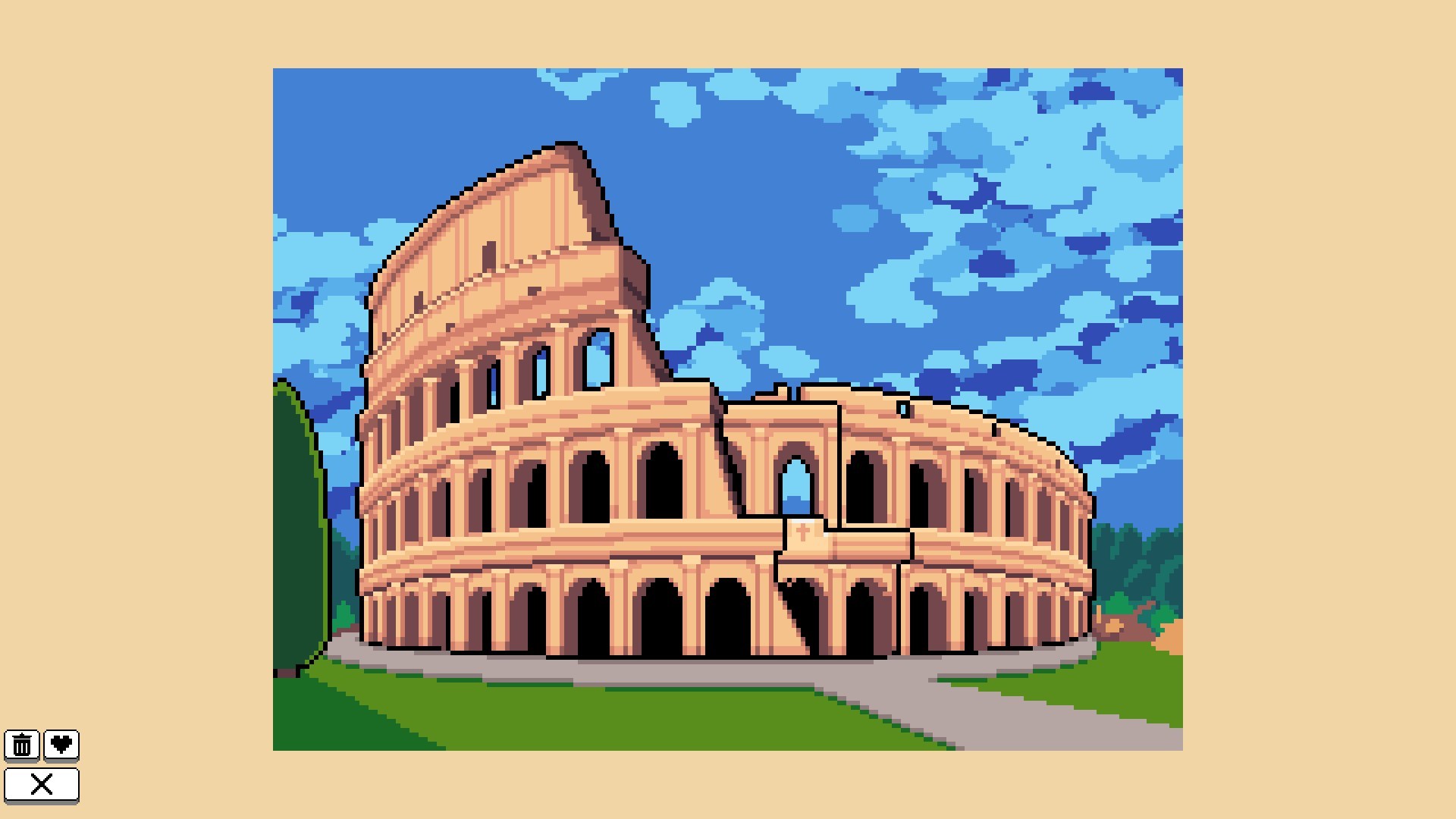 Coloring Pixels - Landmarks 2 Pack screenshot 1