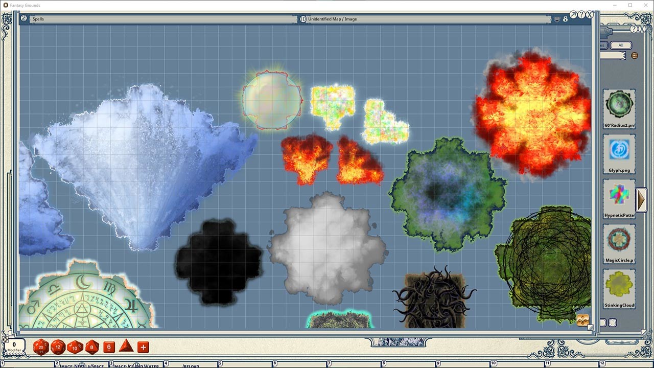 Fantasy Grounds - FG Spell Templates screenshot 1