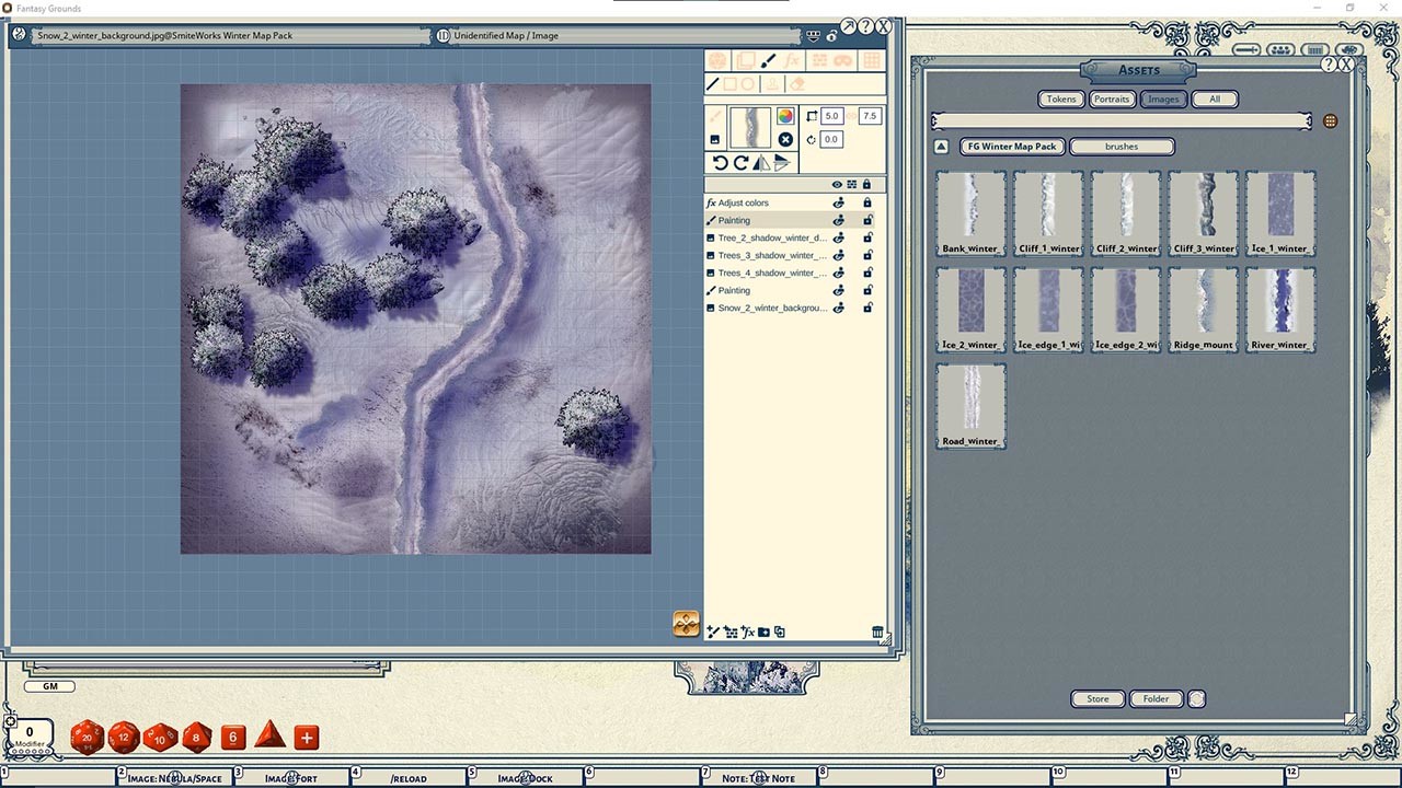 Fantasy Grounds - FG Winter Map Pack screenshot 1