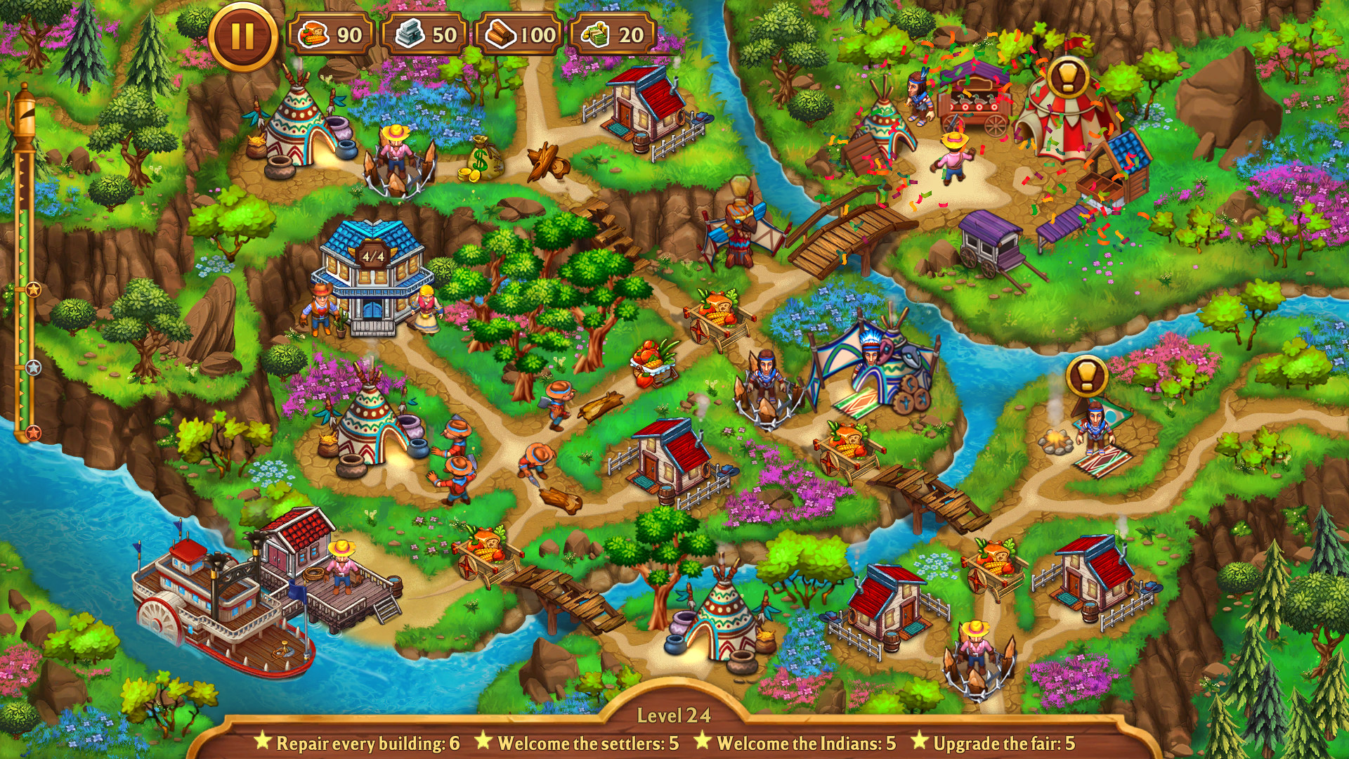 Golden Rails: Small Town Story screenshot 1