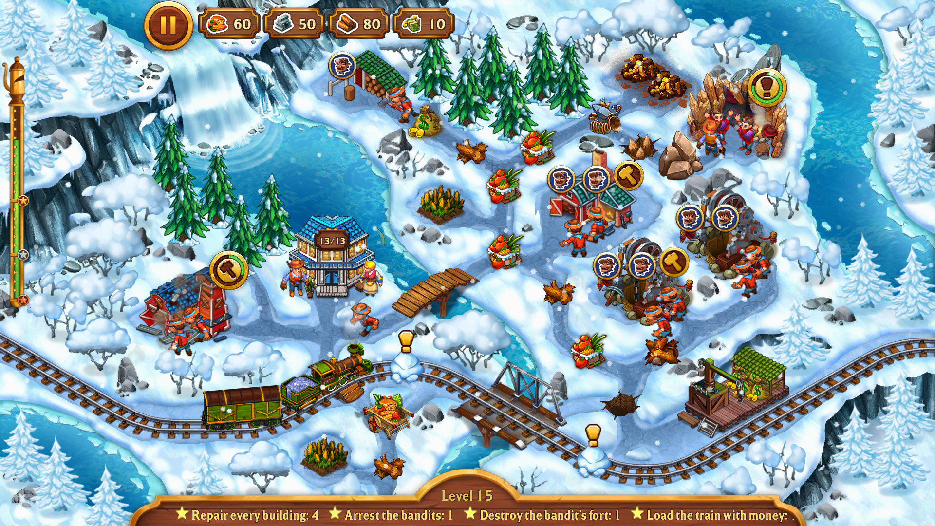 Golden Rails: Small Town Story screenshot 2