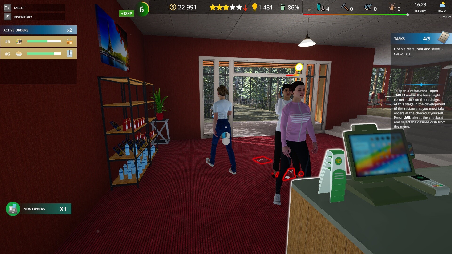 Cafe Owner Simulator screenshot 6