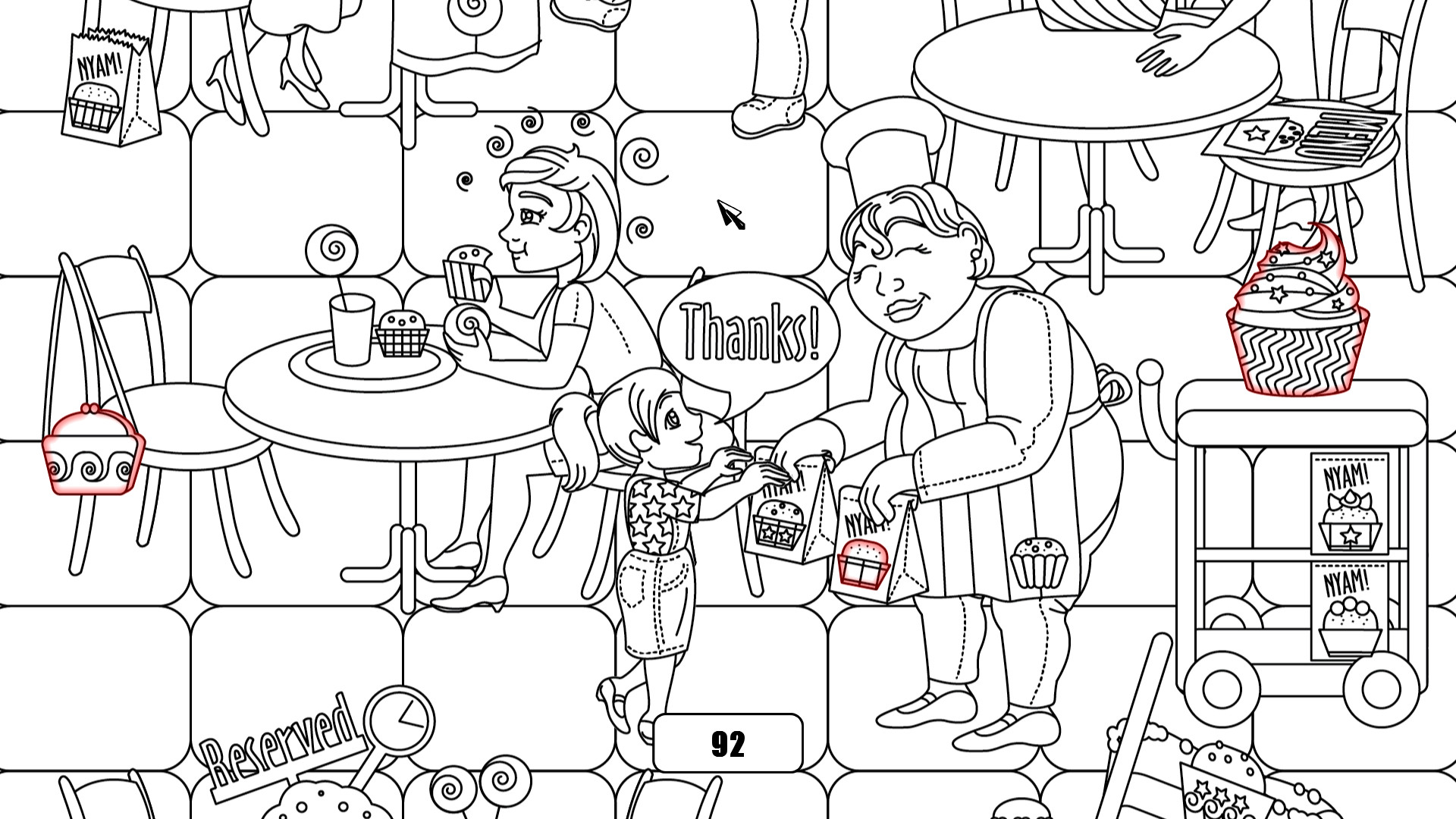 100 hidden cupcakes screenshot 2
