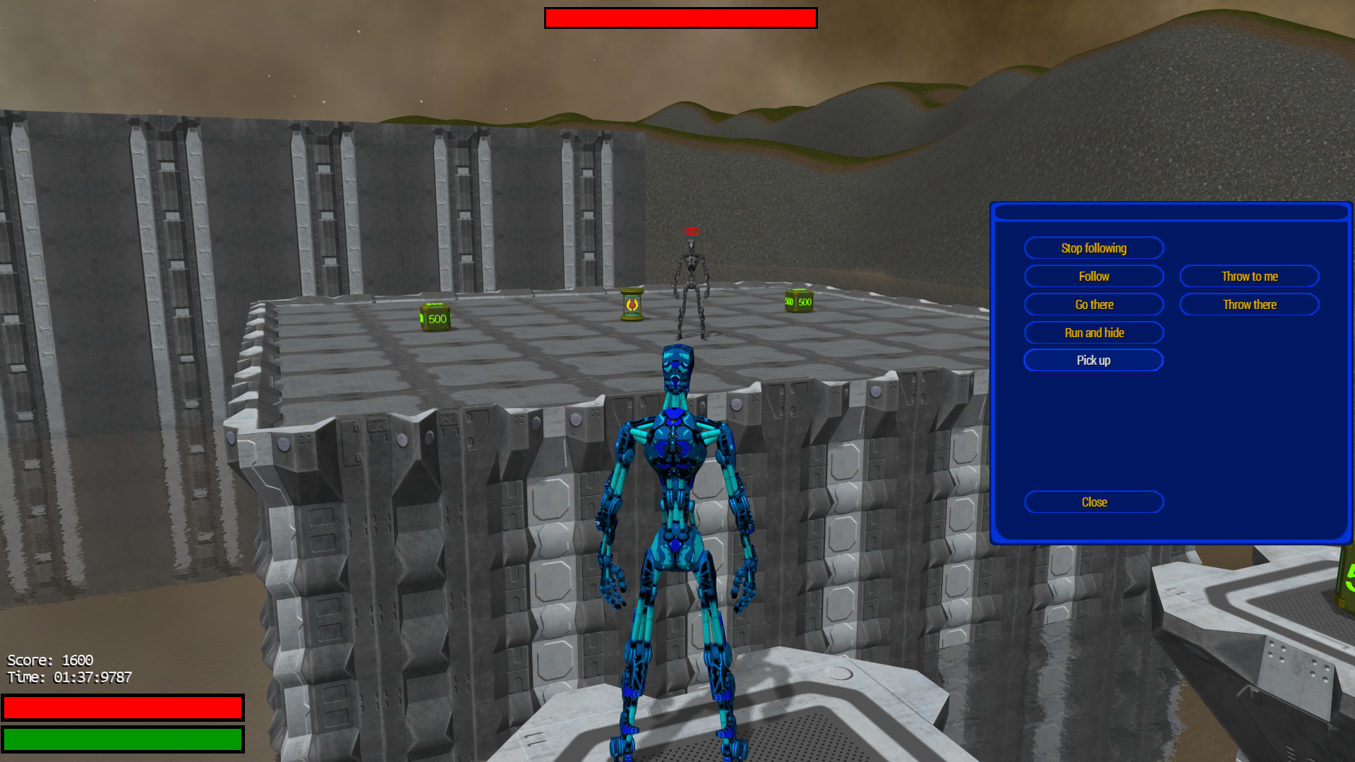 Experimental screenshot 2