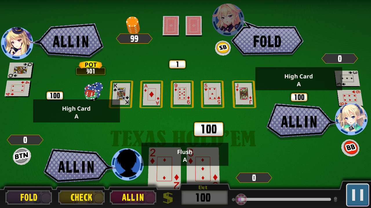 Poker Pretty Girls Battle : Fantasy World Edition screenshot 7