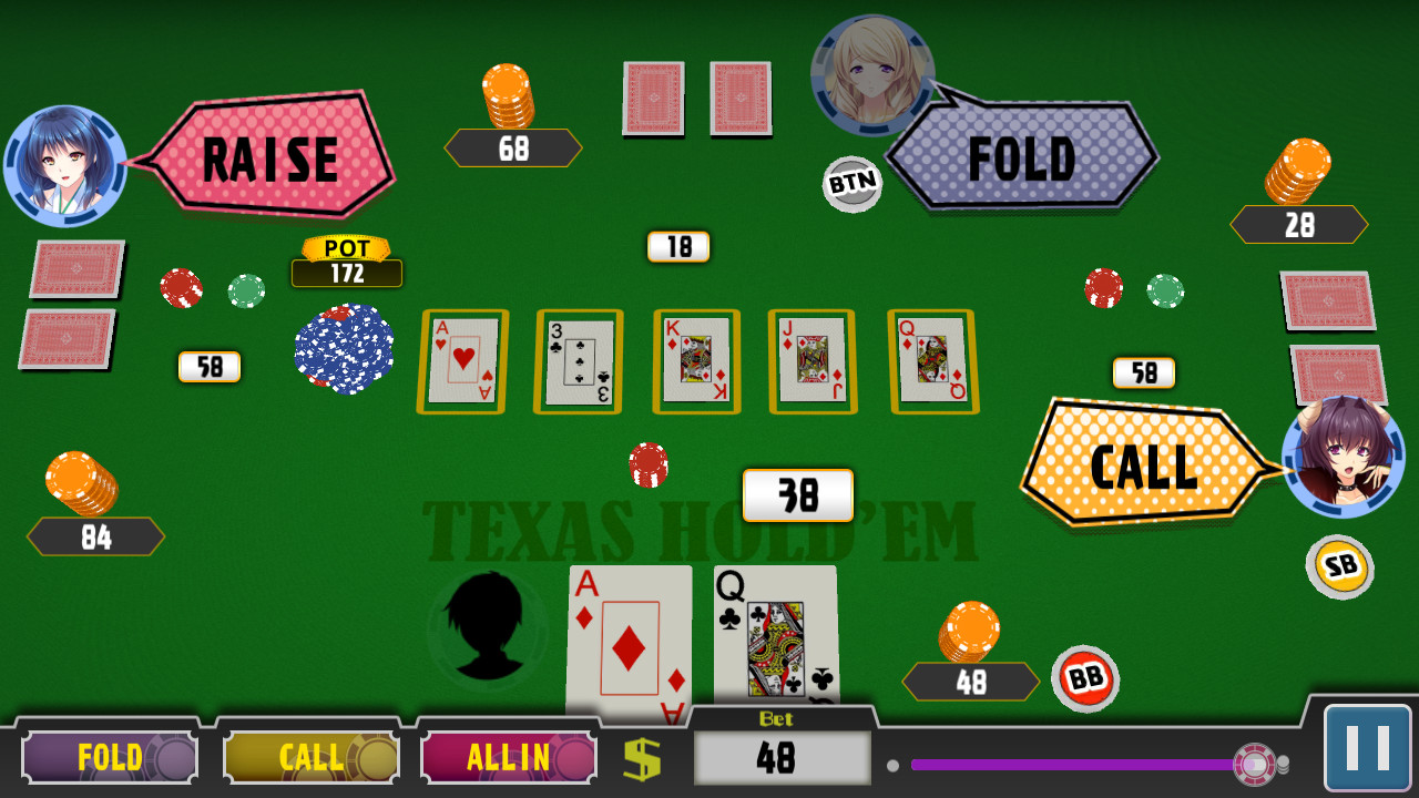 Poker Pretty Girls Battle : Fantasy World Edition screenshot 2