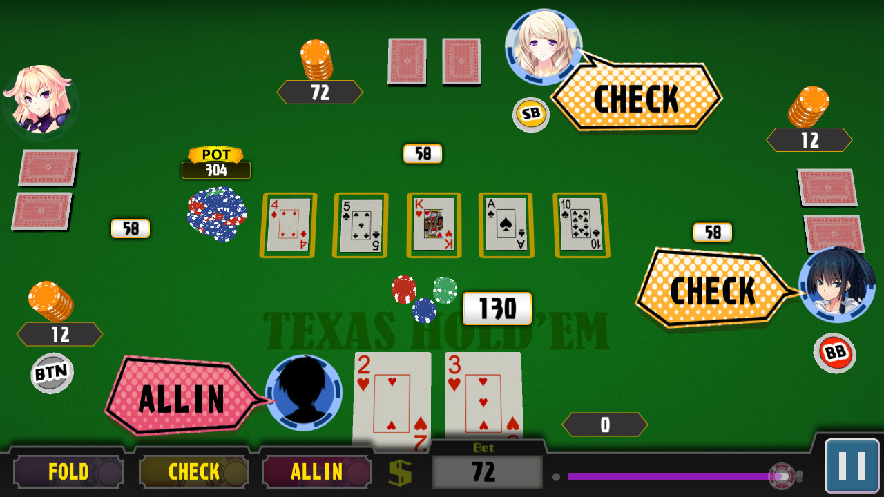 Poker Pretty Girls Battle : Fantasy World Edition screenshot 4