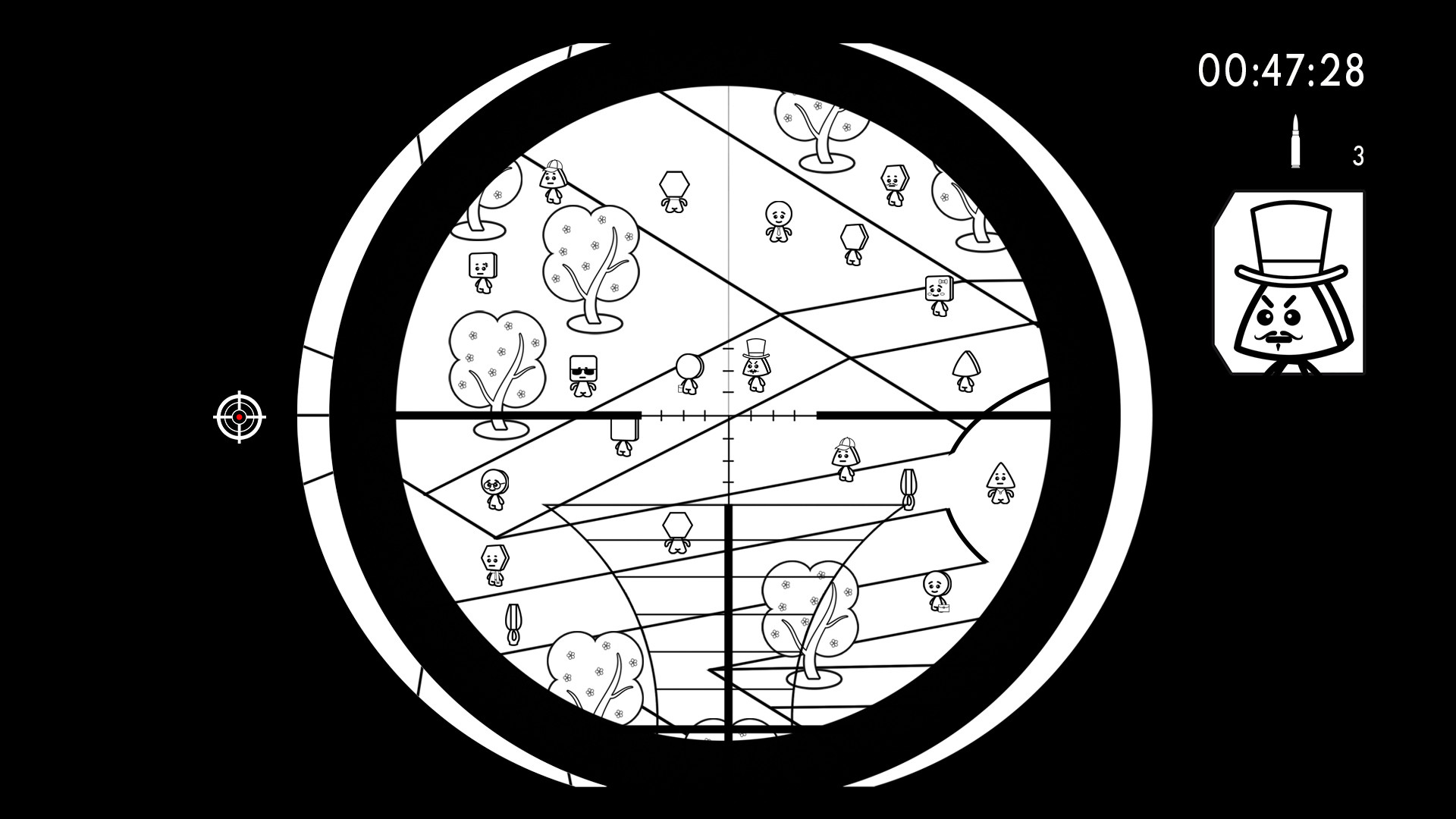 Geometric Sniper - Blood in Paris screenshot 3