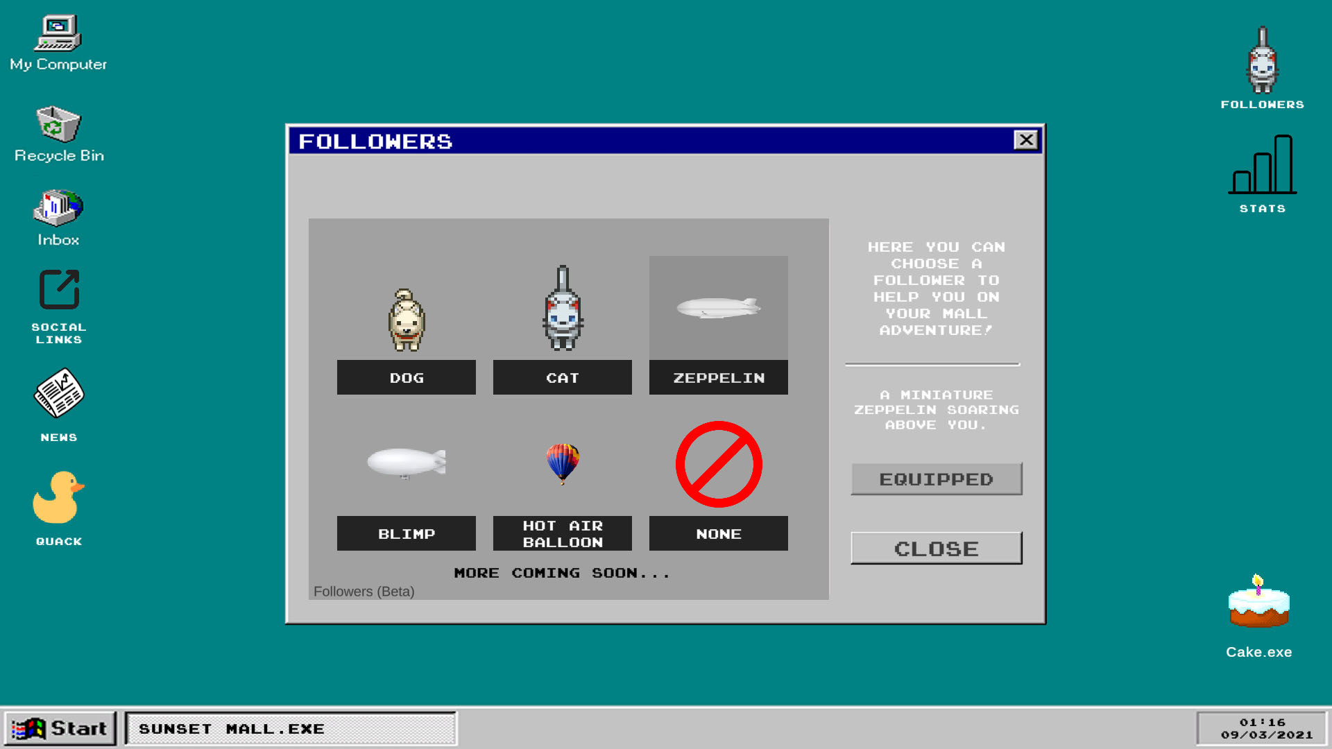Sunset Mall - Mini Zeppelin Bundle screenshot 1