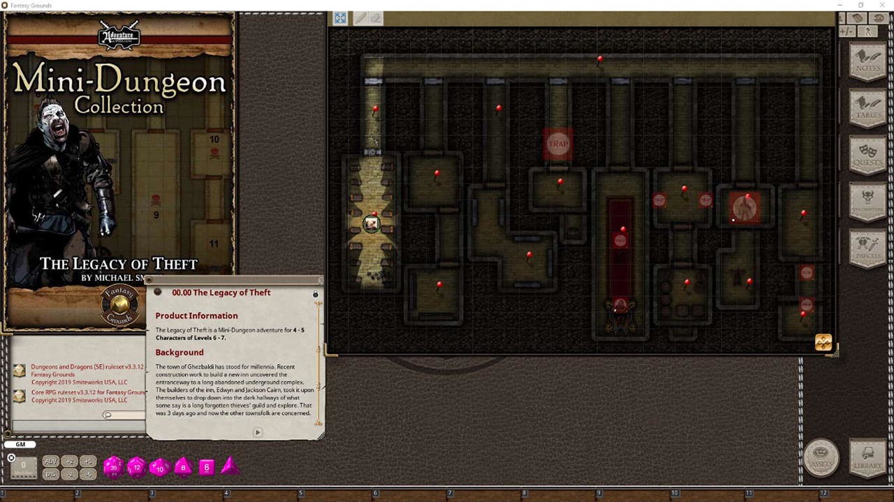Fantasy Grounds - Mini-Dungeons Bundle #031-035 screenshot 2