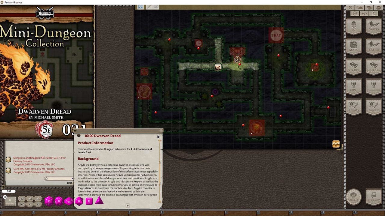 Fantasy Grounds - Mini-Dungeons Bundle #031-035 screenshot 5