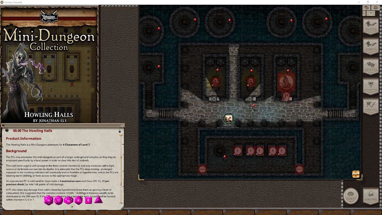 Fantasy Grounds - Mini-Dungeons Bundle #031-035 screenshot 3