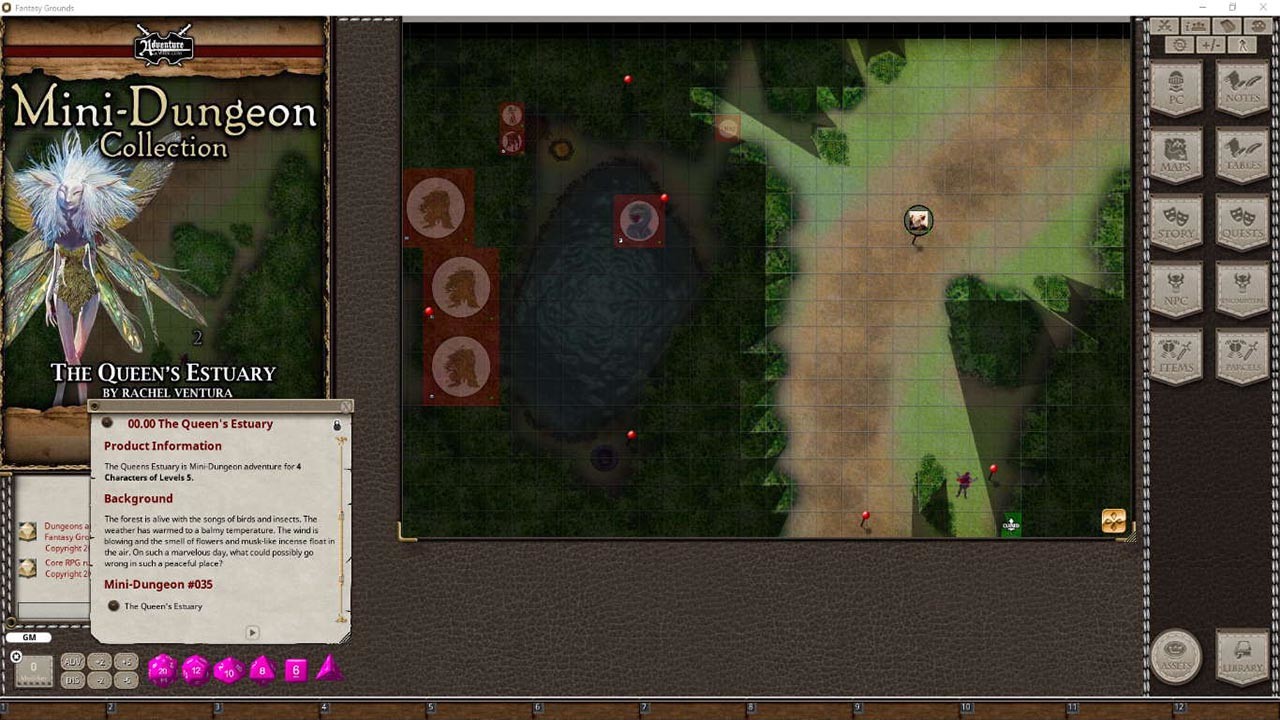 Fantasy Grounds - Mini-Dungeons Bundle #031-035 screenshot 1