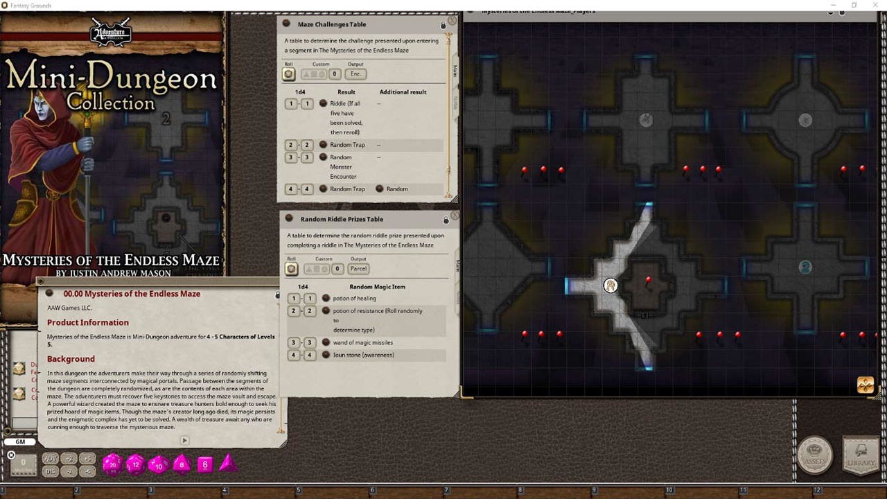 Fantasy Grounds - Mini-Dungeons Bundle #031-035 screenshot 4