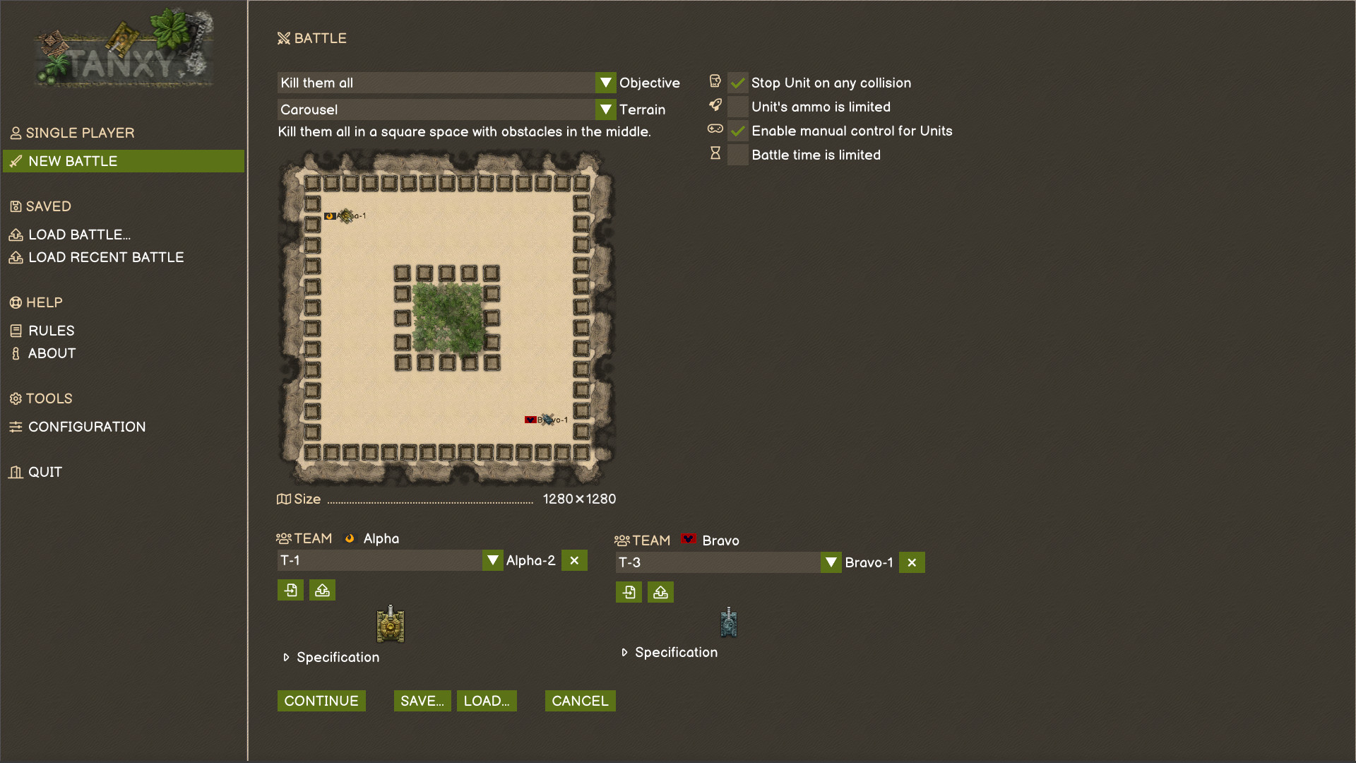 Tanxy screenshot 1